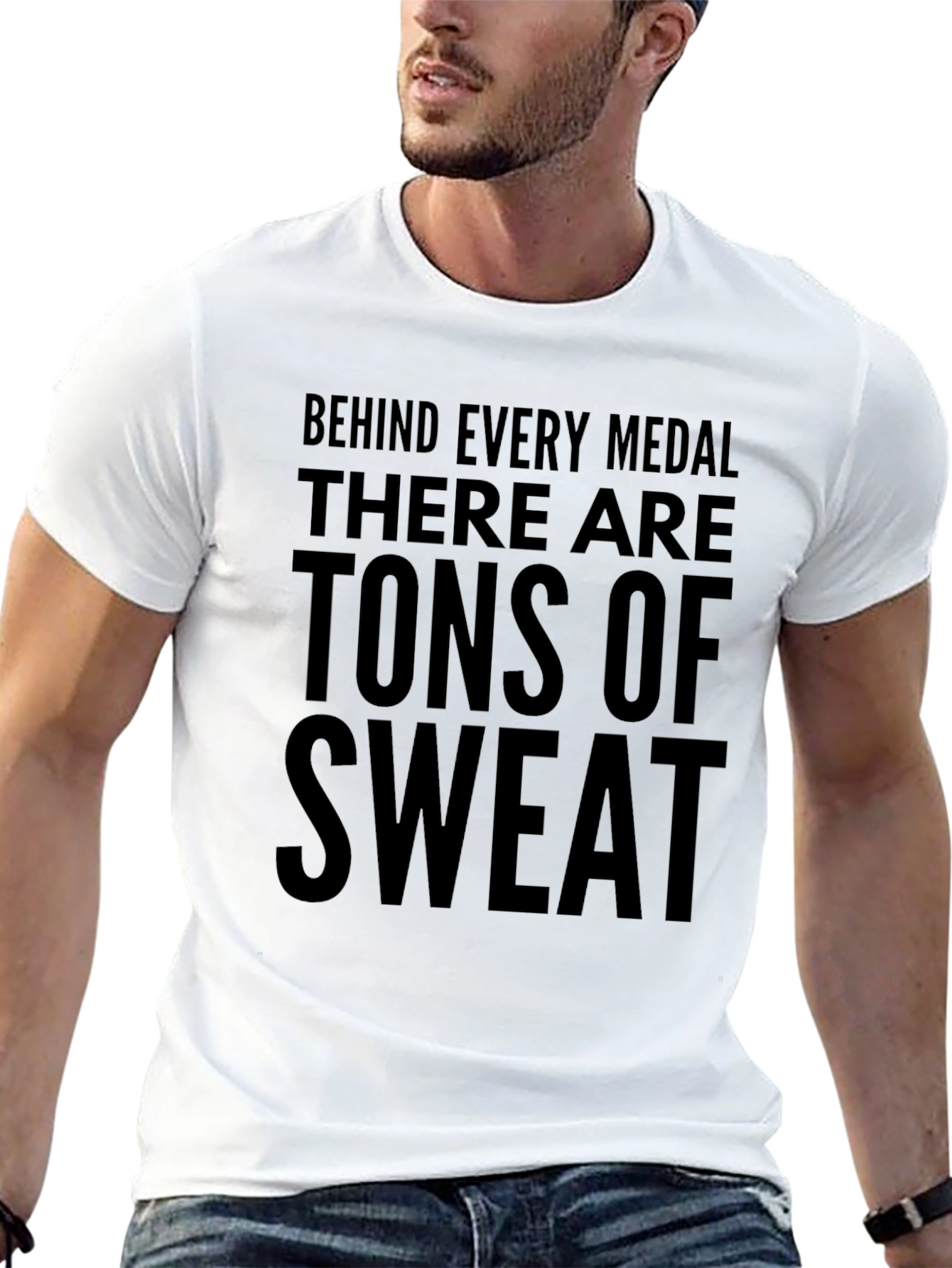 Tons of Sweat Graphic T-Shirt