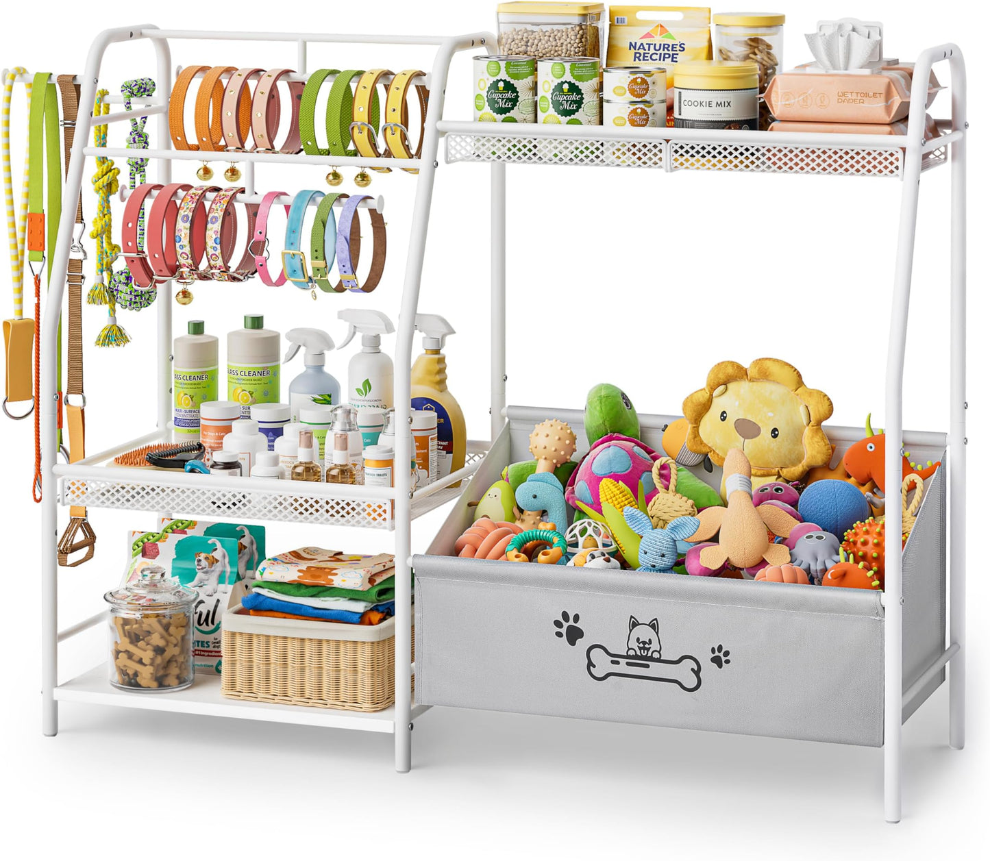 Large Dog Toy Basket with Dog Storage Organizer, T - Premium Quality