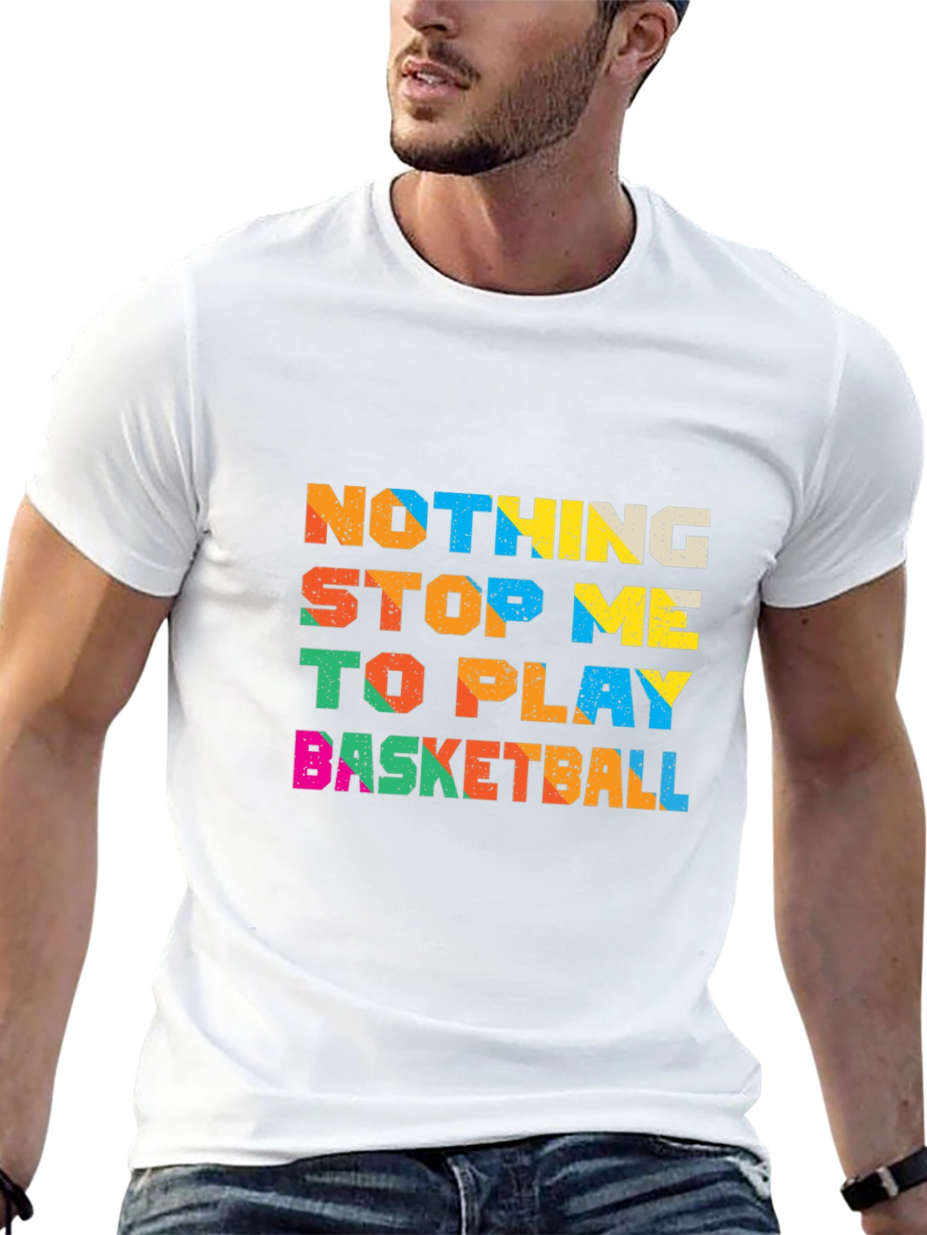 Nothing Stop Me To Play Basketball T-Shirt