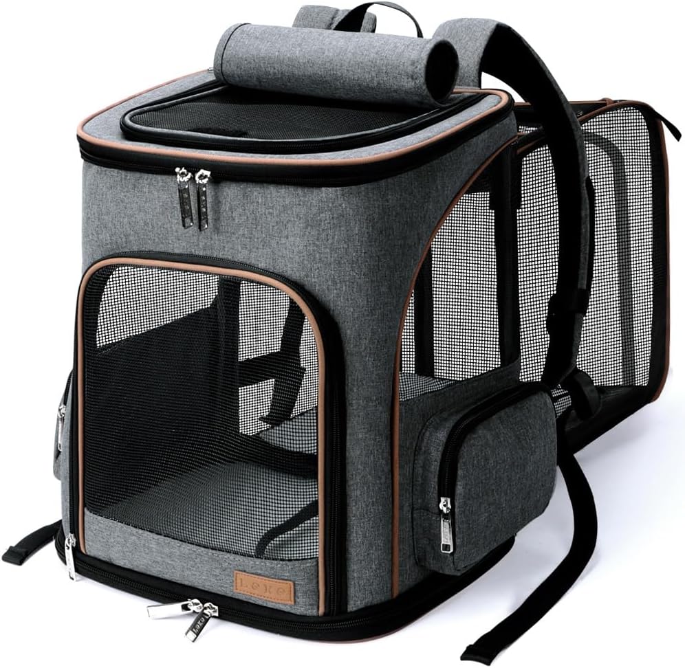Lekesky Pet Carrier Backpack, Foldable, Breathable - Best Seller
