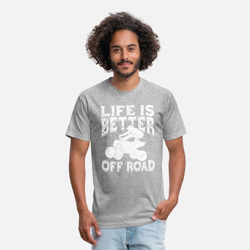 Life Better Offroad Dirt Mud Quad Bike Rider