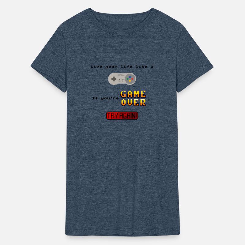 Live like a gamer. If you fail, try again.