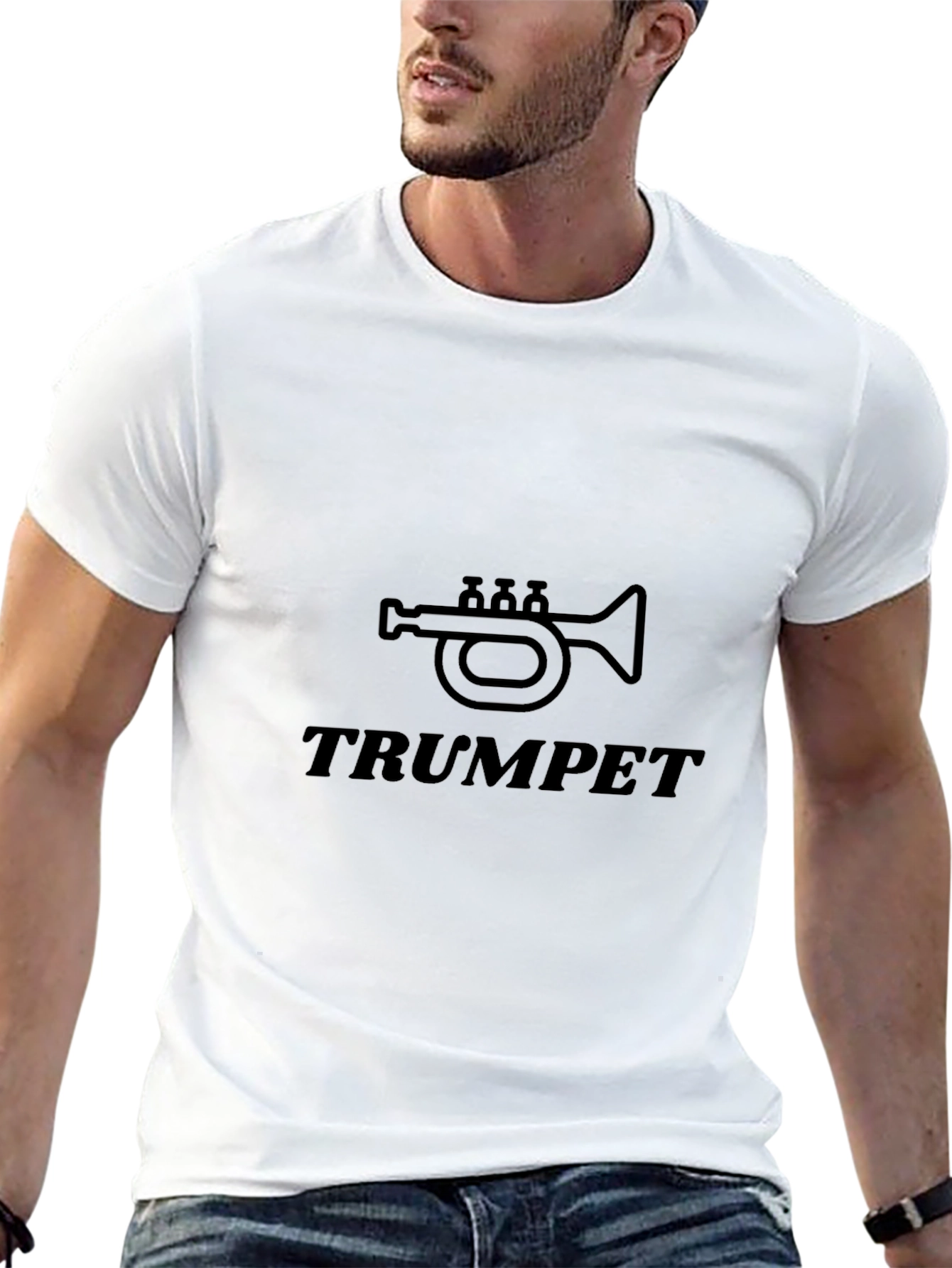 Trumpet Graphic Tee - Musicians Essential!