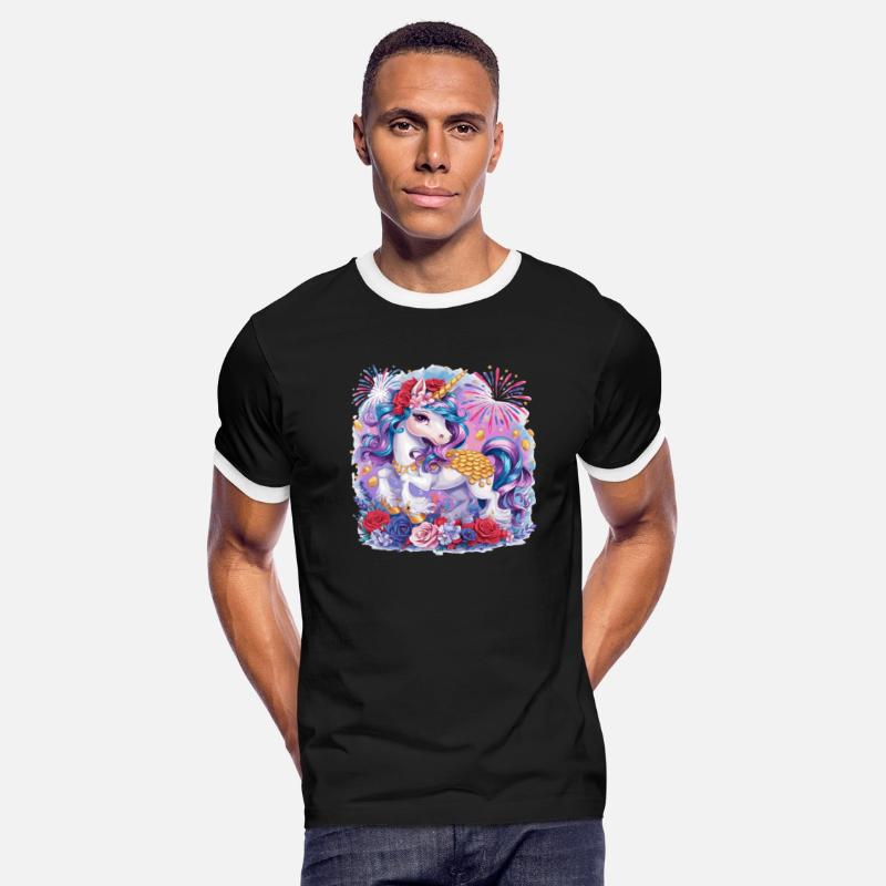 Magical Unicorn Fireworks and Roses Celebration