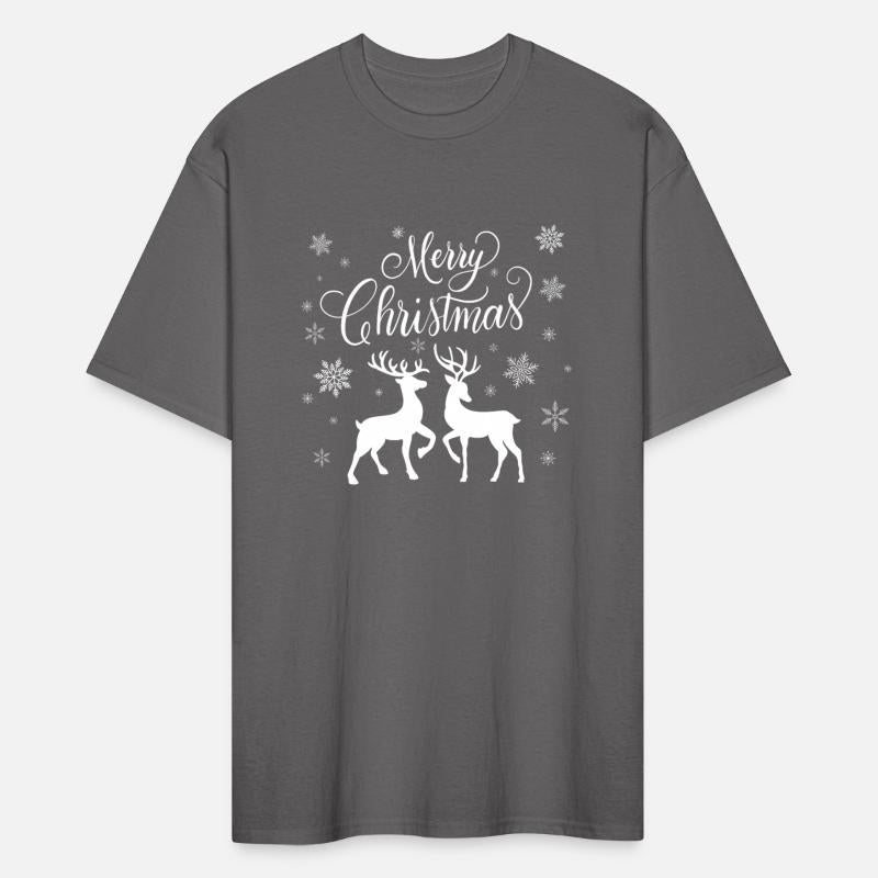 Merry Christmas with snow