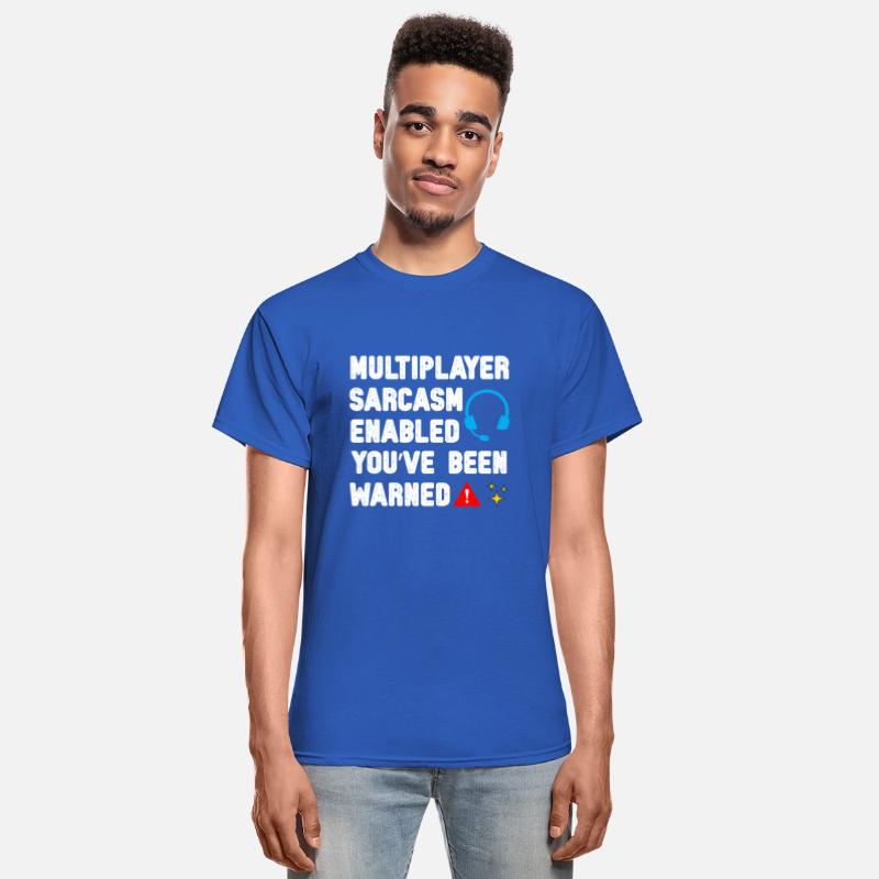 Multiplayer Sarcasm Mode: ON – Gamer Tee