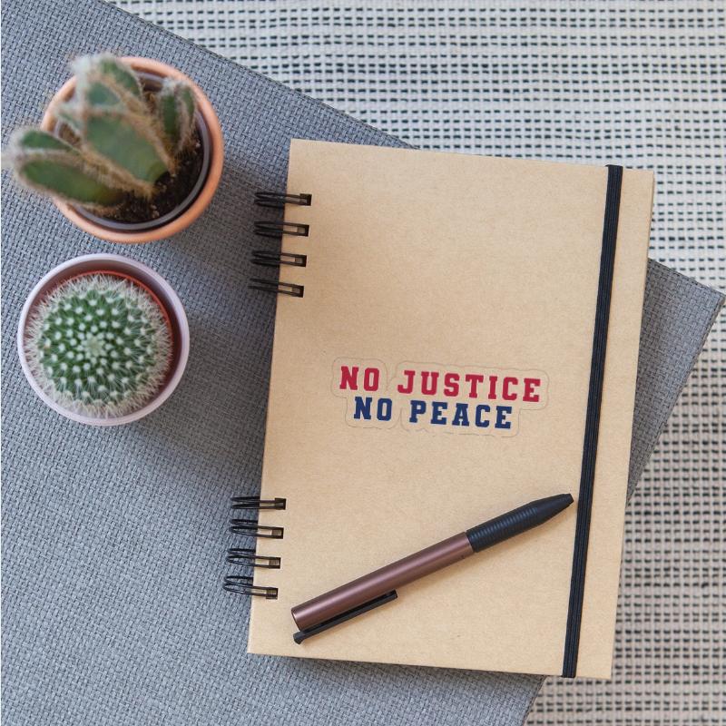 No Justice No Peace political design