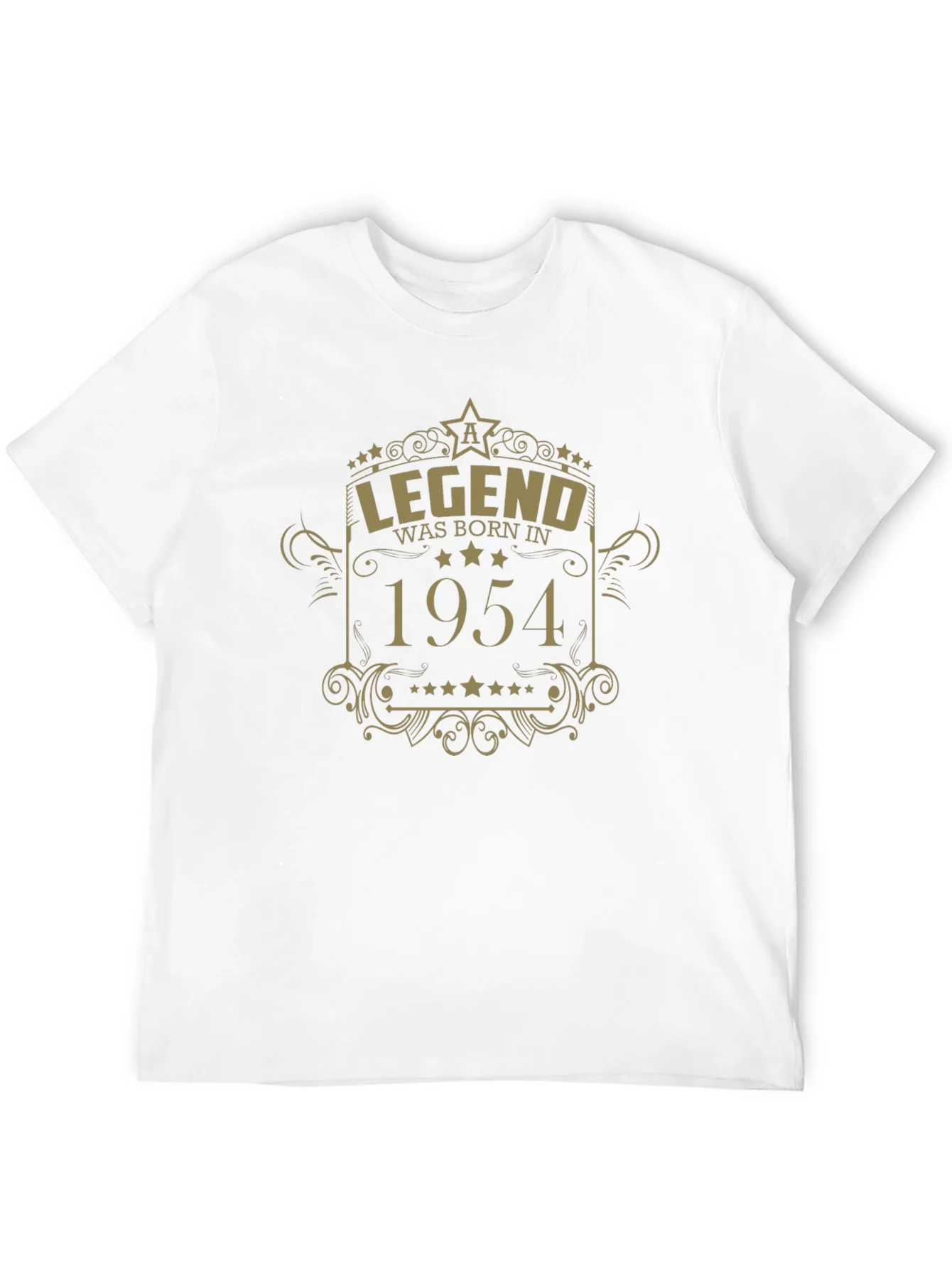 Legend Born in 1954 Black Graphic Tee