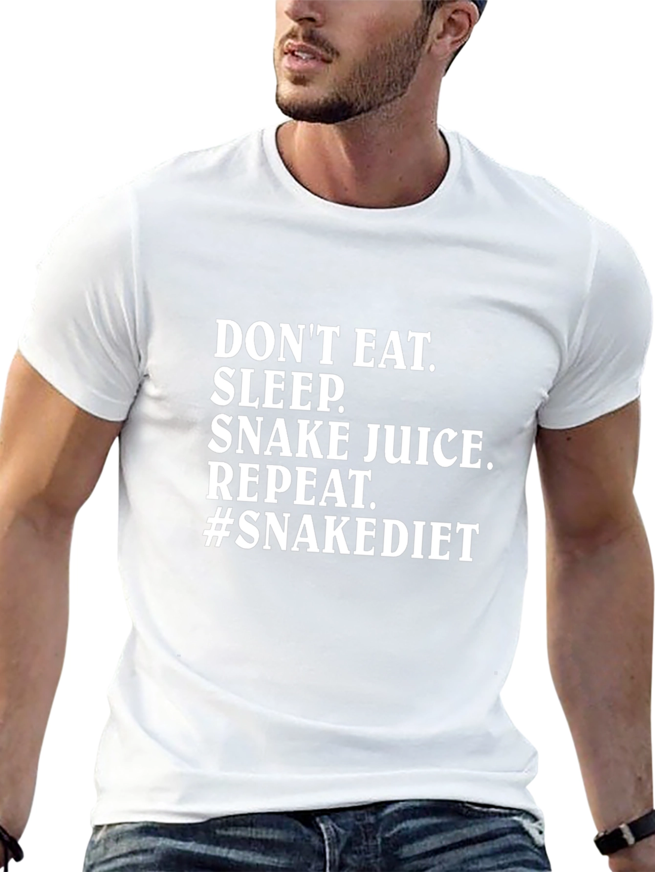 Dont Eat Sleep Snake Juice Repeat T-Shirt