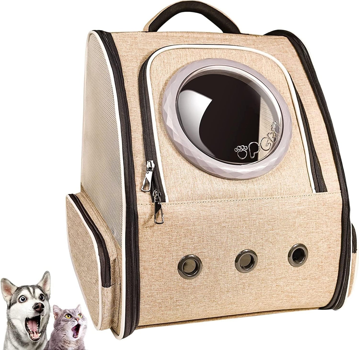 Okiki Latest Model Cat and Dog Carrier Backpack, P - Best Seller