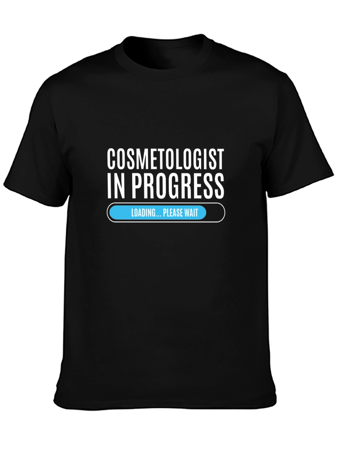 Cosmetologist in Progress Black Graphic Tee