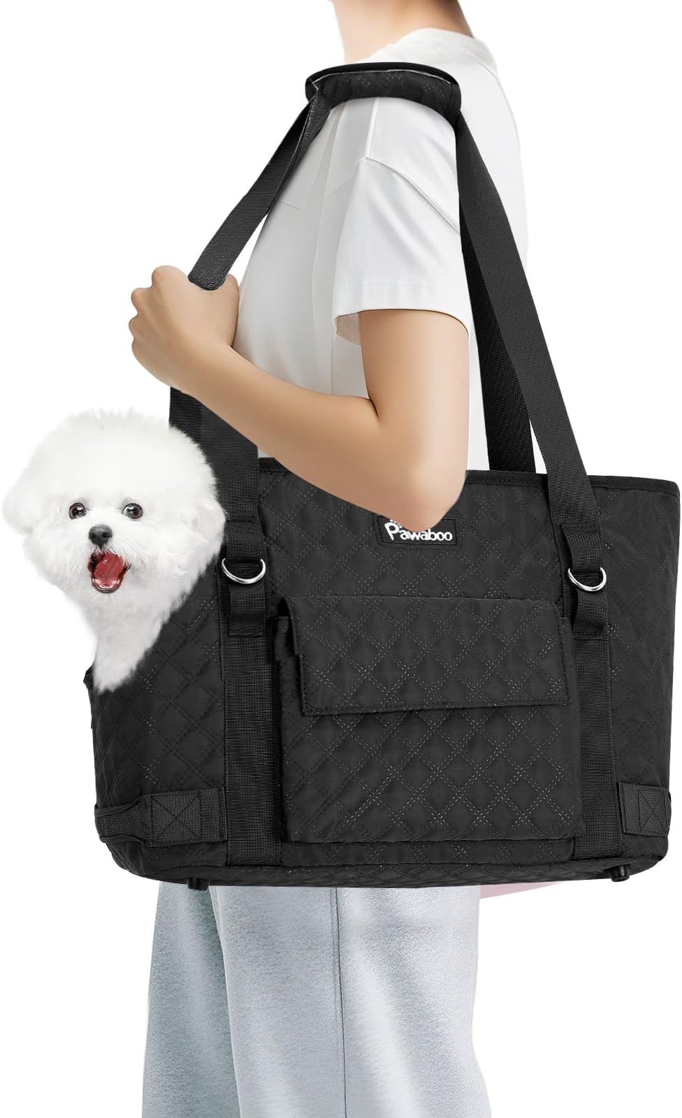 Pawaboo Pet Carry Bag, Tote Bag, Breathable, Anti- - Premium Quality