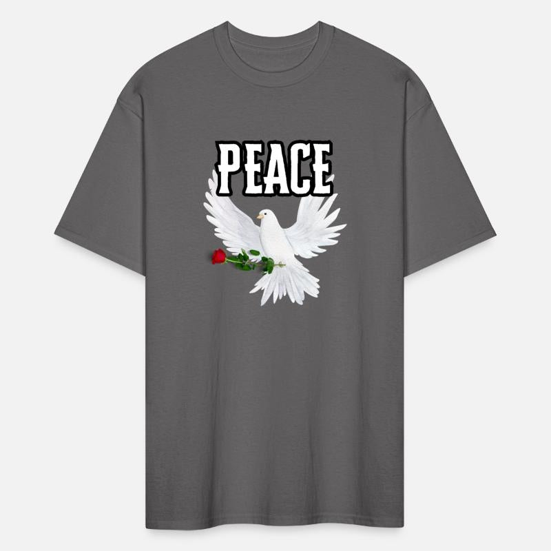 Peace Dove with Rose – Symbol of Love and Harmony