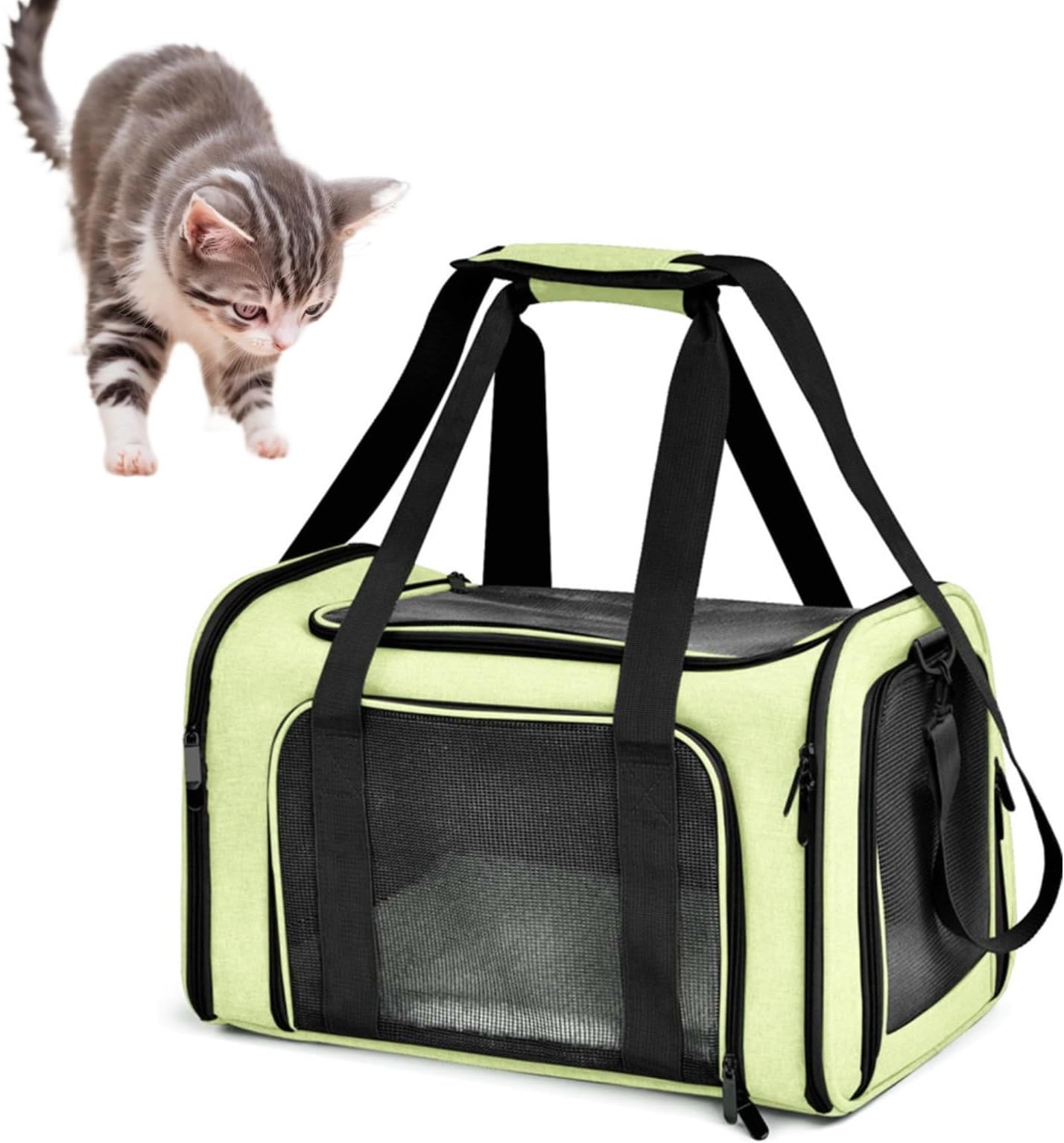 Pet Carrier, For Cats and Small Dogs, For Cars, Tr - Latest Style