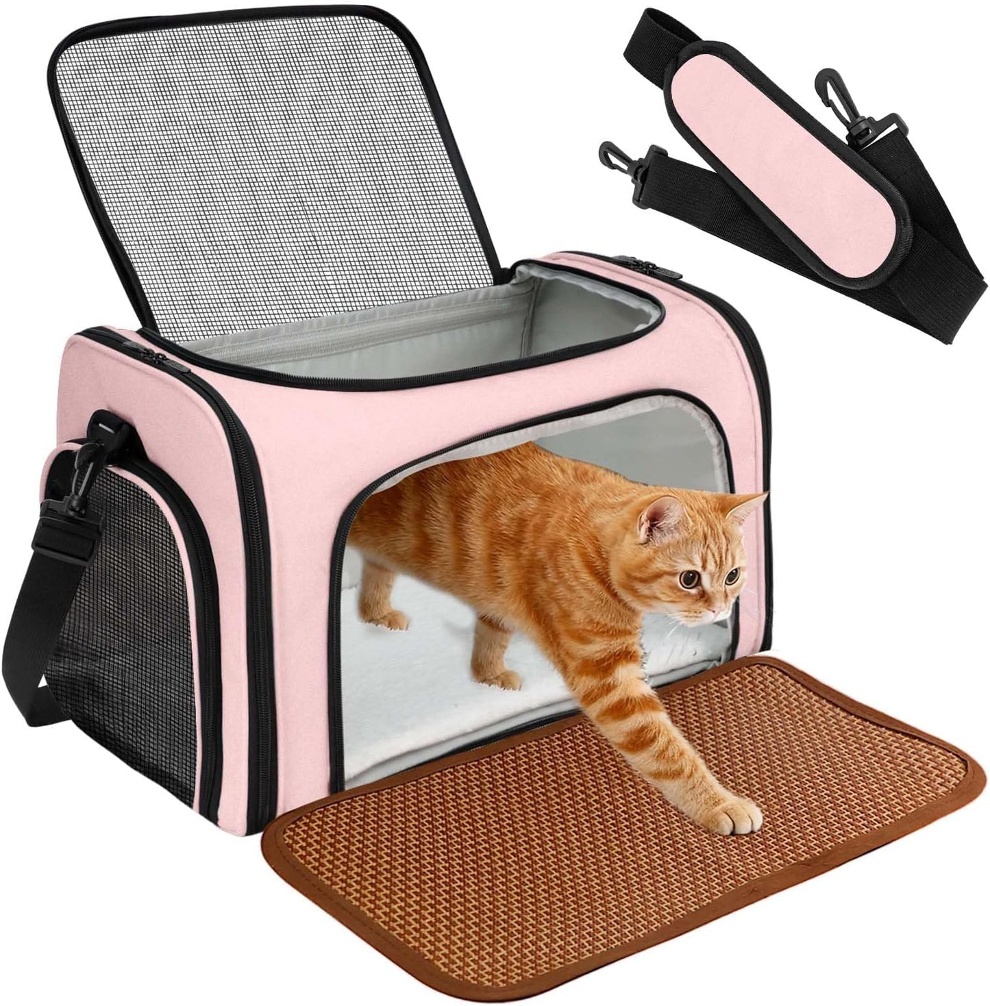 Pet Carry Bag, Backpack for Dogs and Cats, Foldabl - Premium Quality