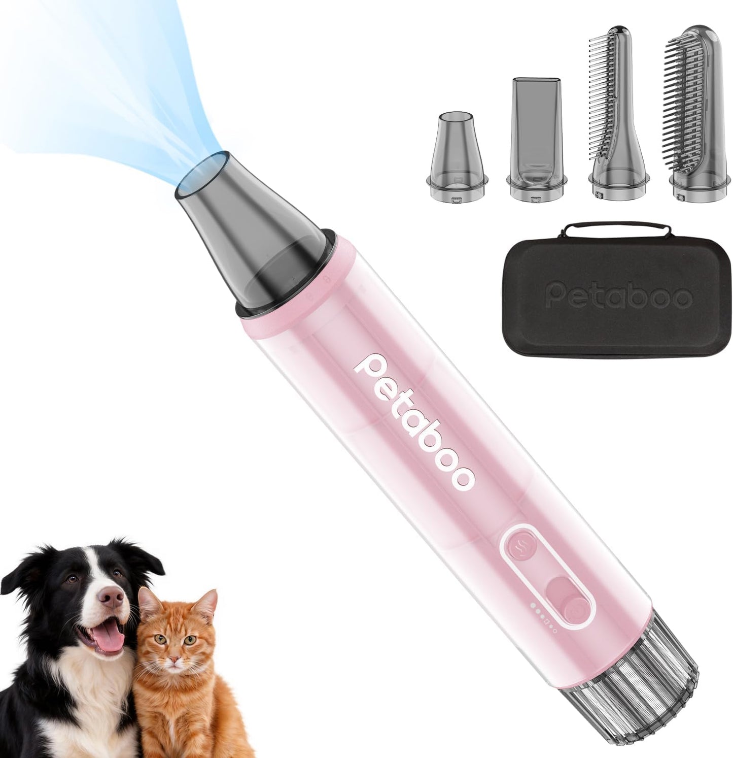 Petaboo Dog Dryer, Negative Ions, Stepless Wind Sp - Top Rated
