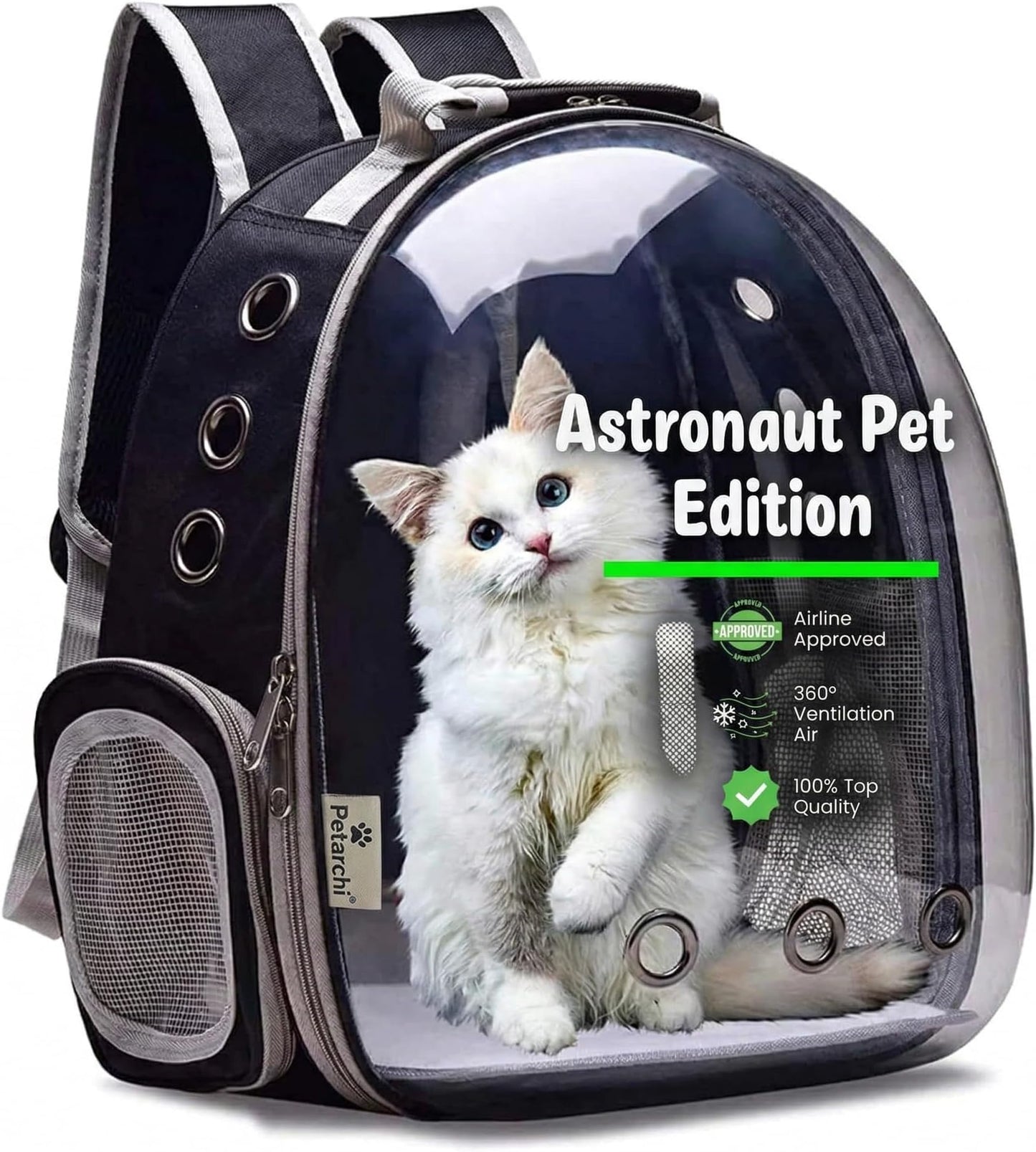 Petarchi Astronaut Transparent Pet Carrier Backpac - Top Rated
