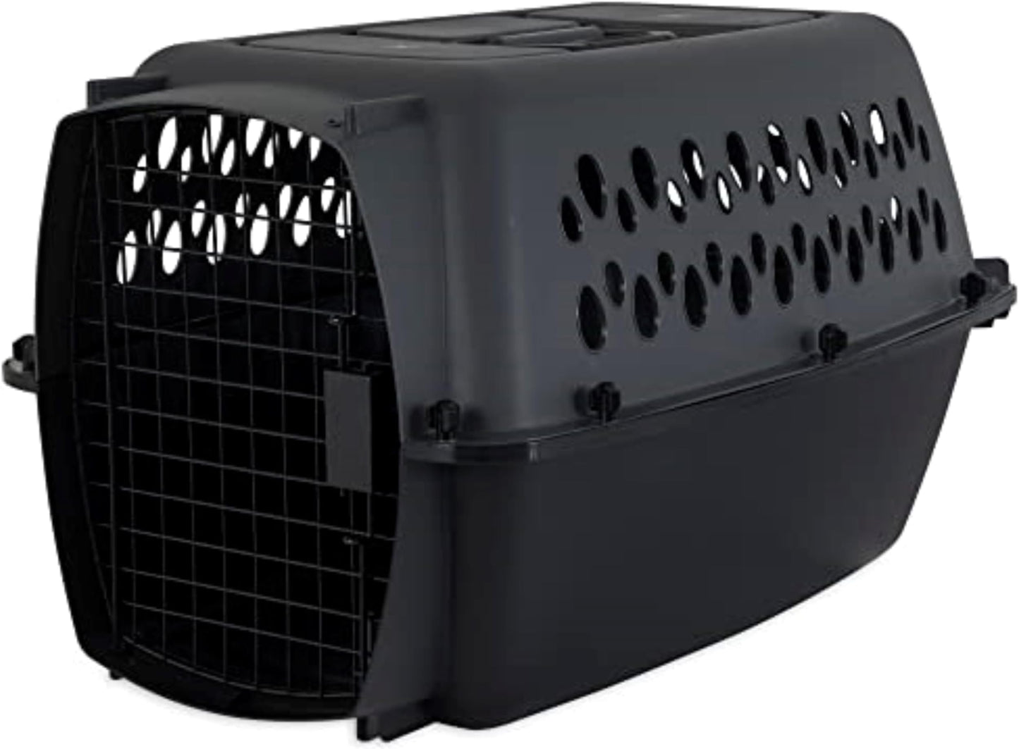 Petmate Pet Porter Dog Kennel 24", Dark Gray & Bla - Best Seller