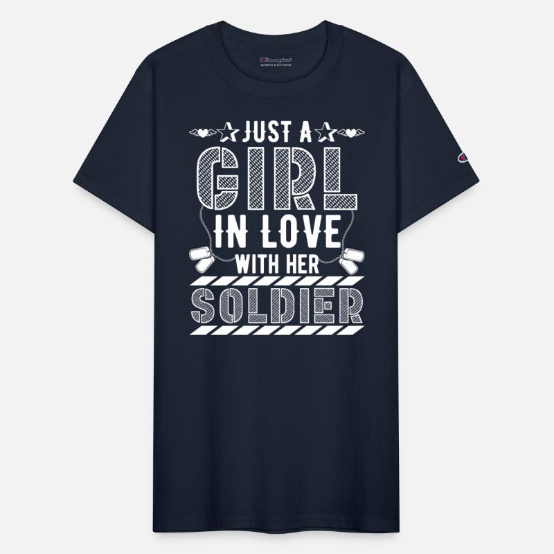 Proud Girlfriend Soldiers America Heroes USA