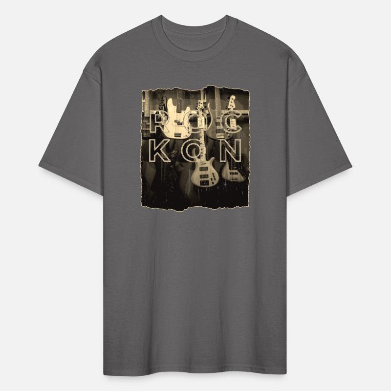Rock On Bass Guitar Antique Music Store Design