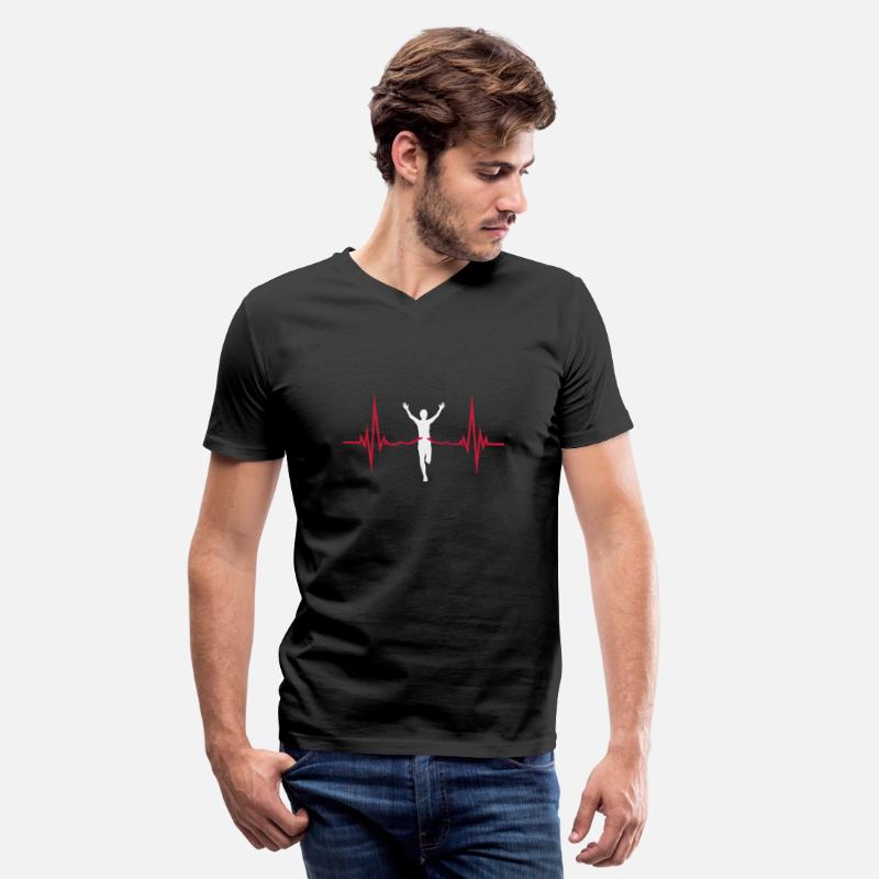 Runner Red Finish Pulse Line Winner Running Sport