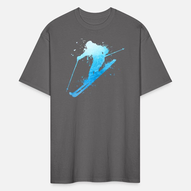Skiing Skier Winter Sportsman Skiing Sport