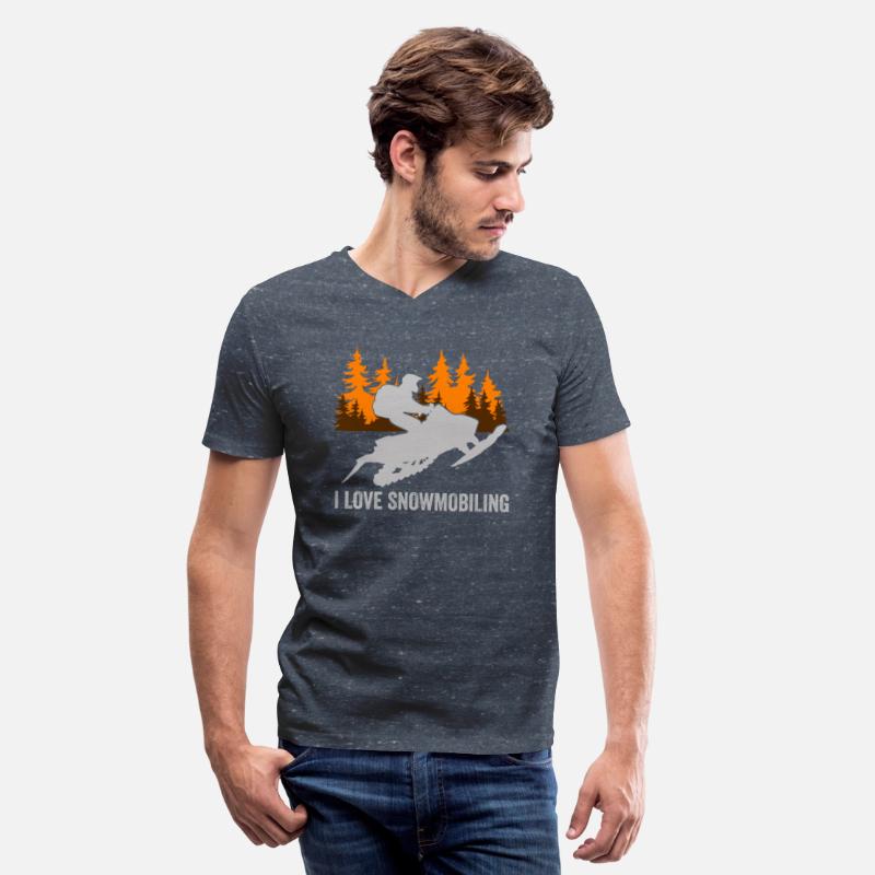 Snowmobile Snocross Hoodie I Love Snowmobiling