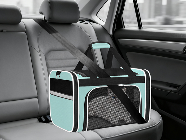 Soft Sided Cat Carrier Airline Approved - Anti-Scr - Top Rated