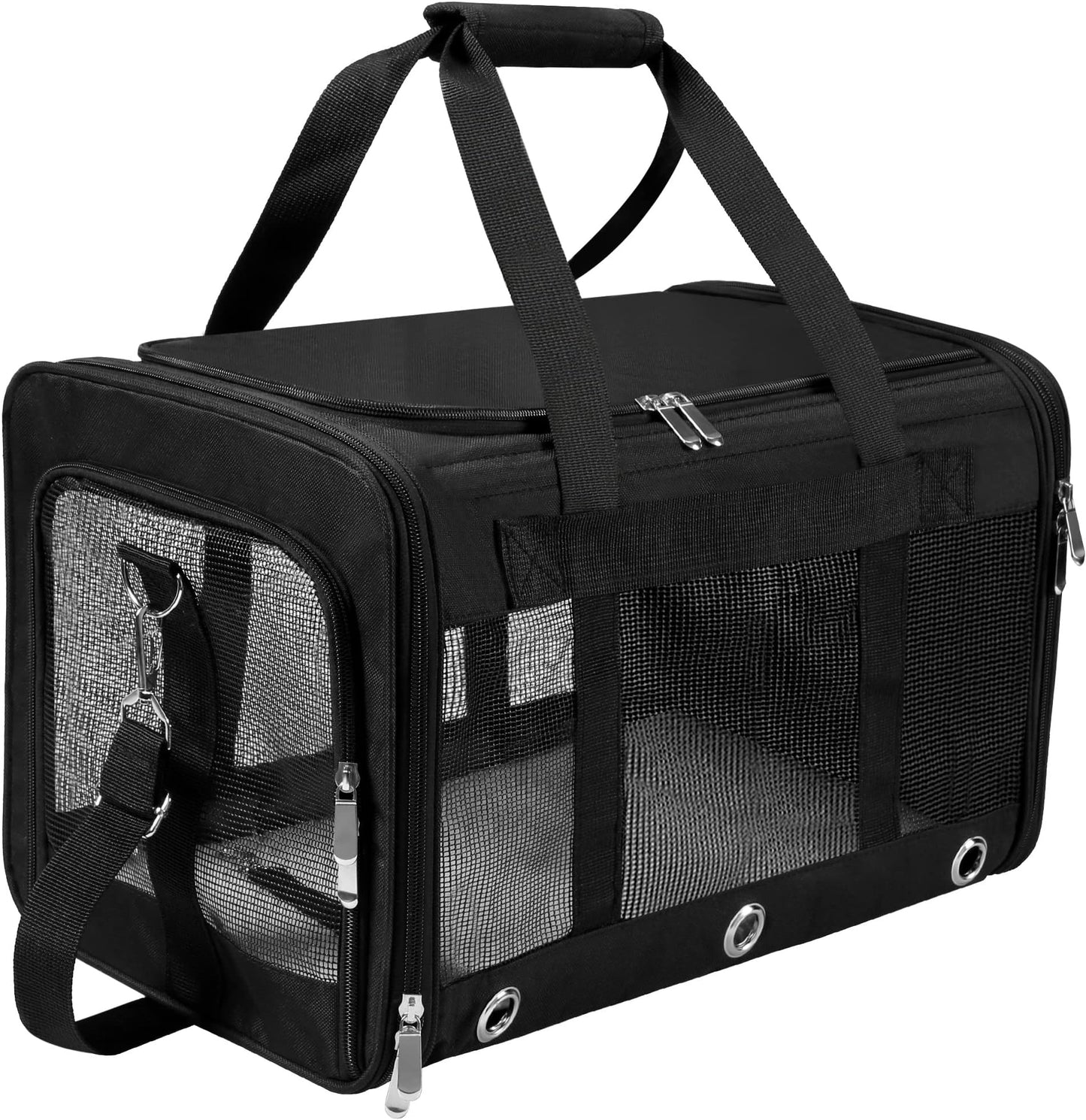 Soft Sided Foldable Cat/Dog/Pet Carrier Bag, Porta - Premium Quality