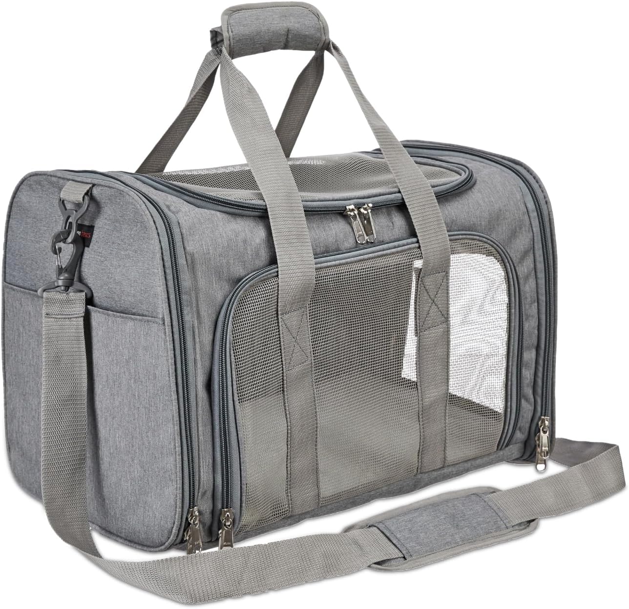 Soft-Sided Mesh Pet Carrier | for Dogs & Cats | Br - Premium Quality