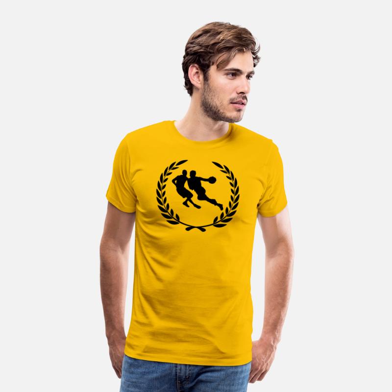 Sports prize laurel wreath basketball
