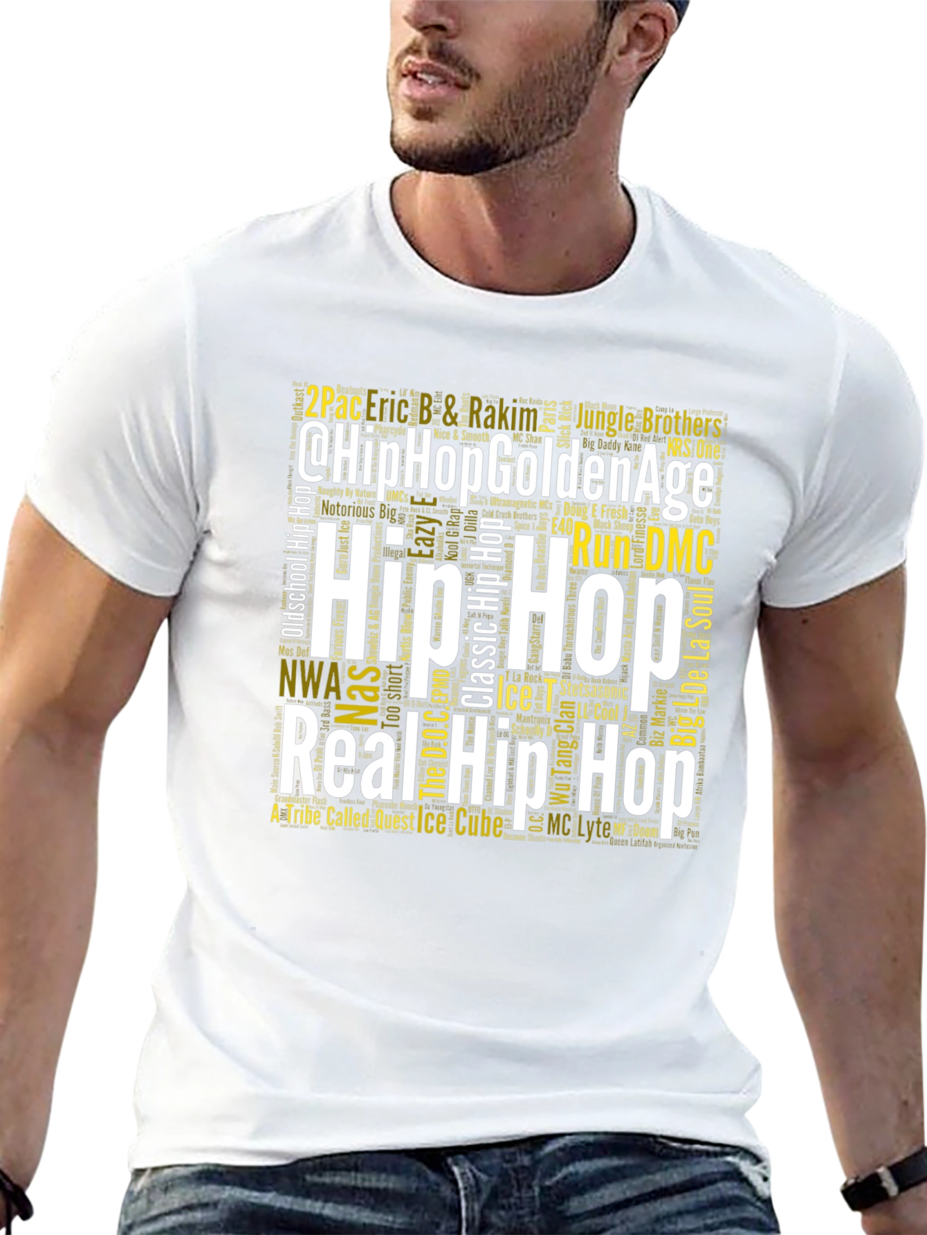 Hip Hop Golden Age Graphic T-Shirt