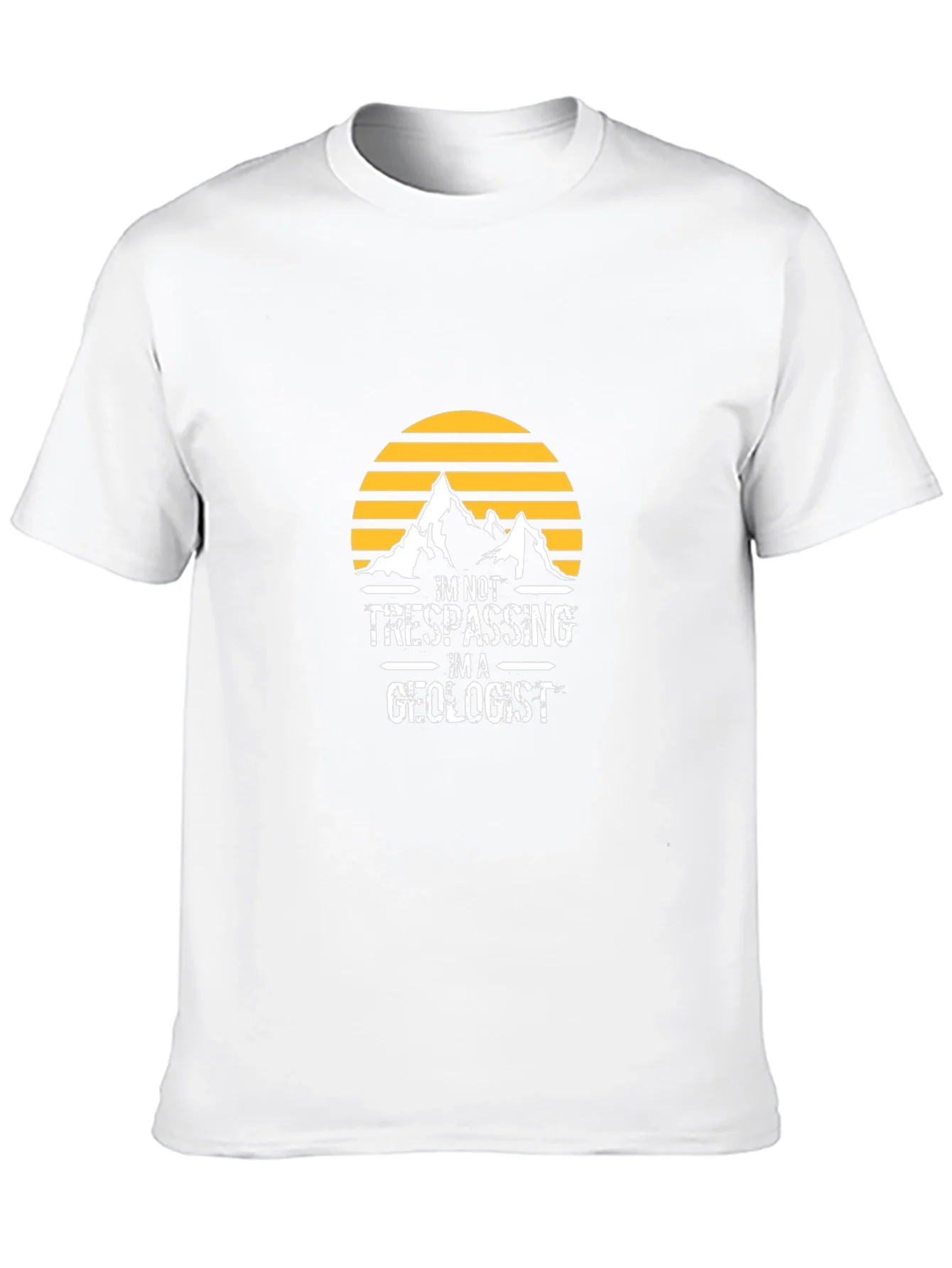 Geologist Graphic T-Shirt - Black Crew Neck