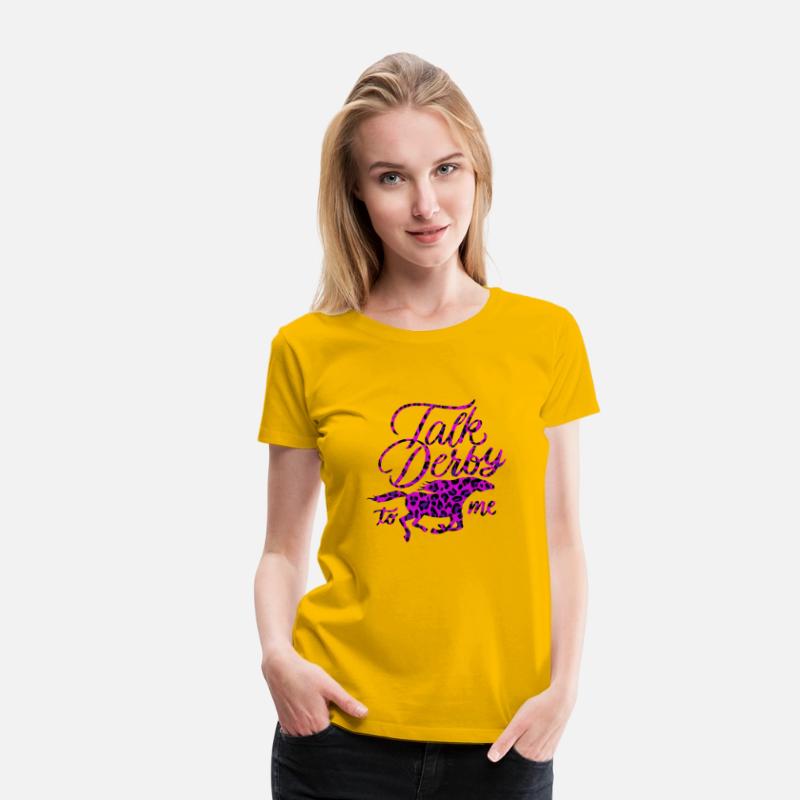 Talk Derby To Me Racing Horse Pun Quote Humor Sayi