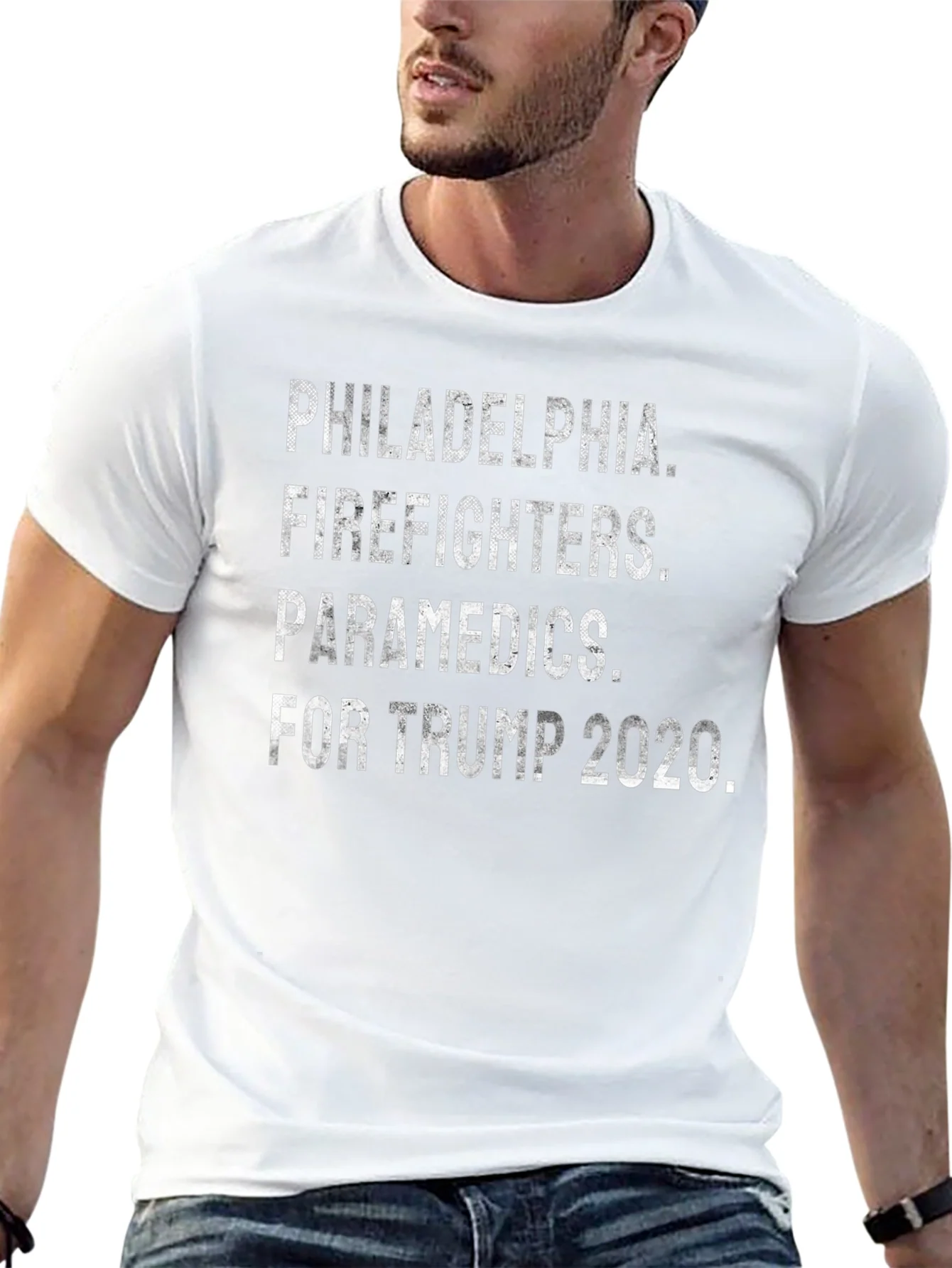 Philadelphia Firefighters Trump 2020 T-Shirt