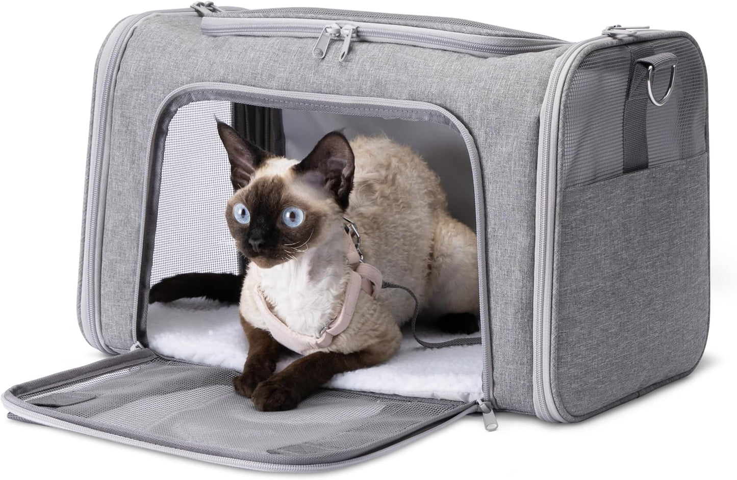Tote-Like Soft Cat & Dog Carrier with Adjustable S - Top Rated