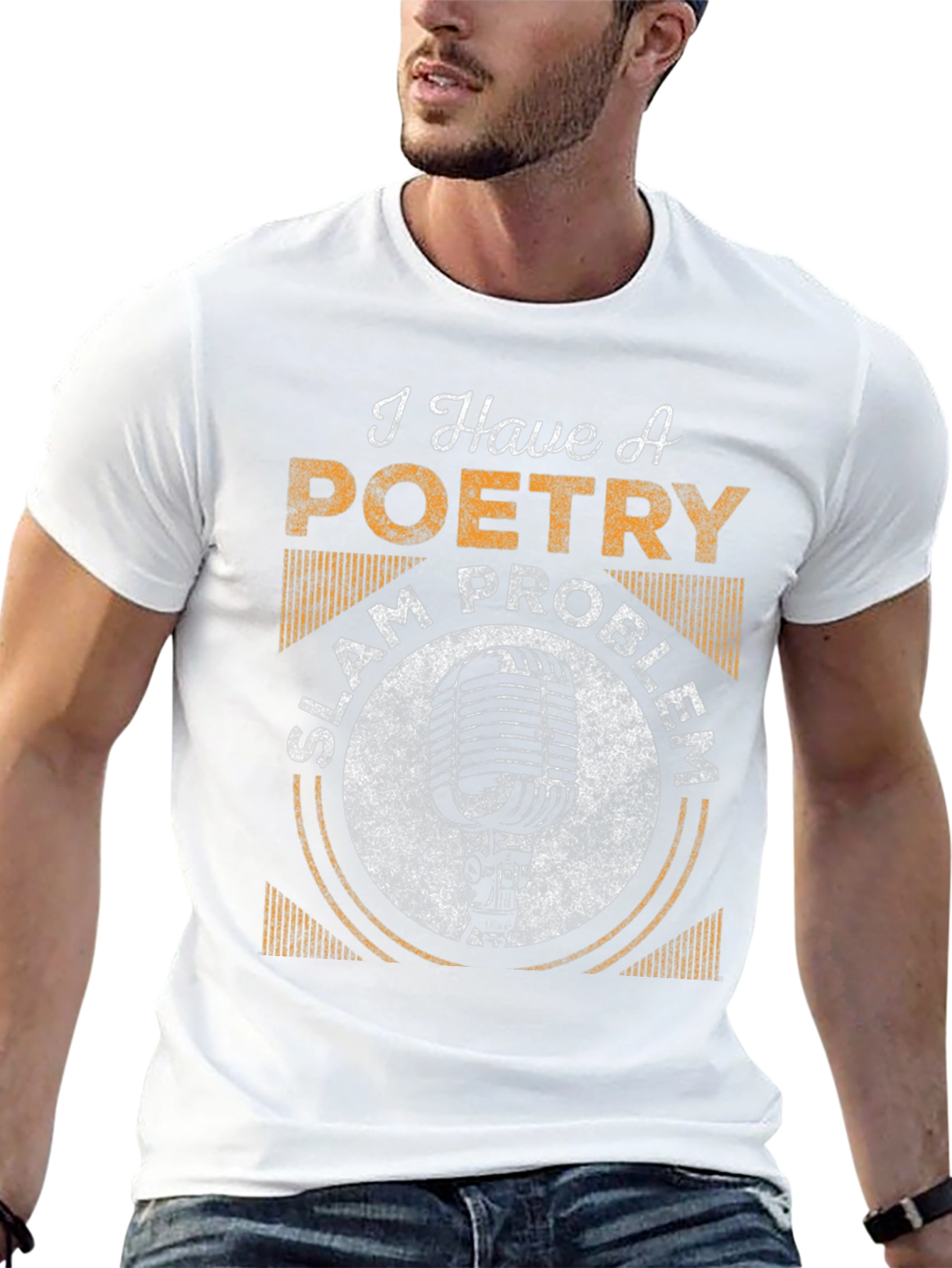 Poetry Slam Problem Graphic T-Shirt