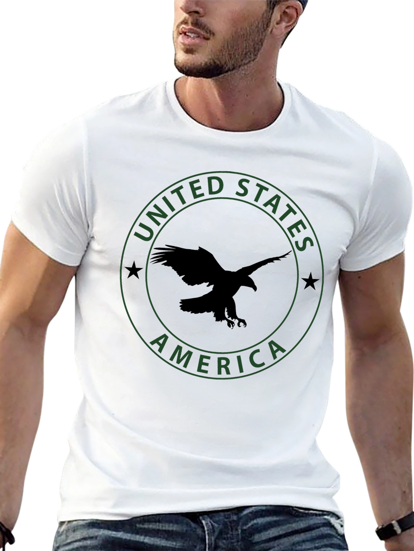 United States Eagle Graphic T-Shirt