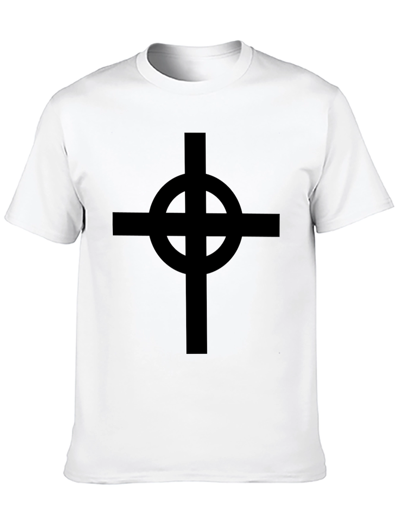 Celtic Cross Black T-Shirt