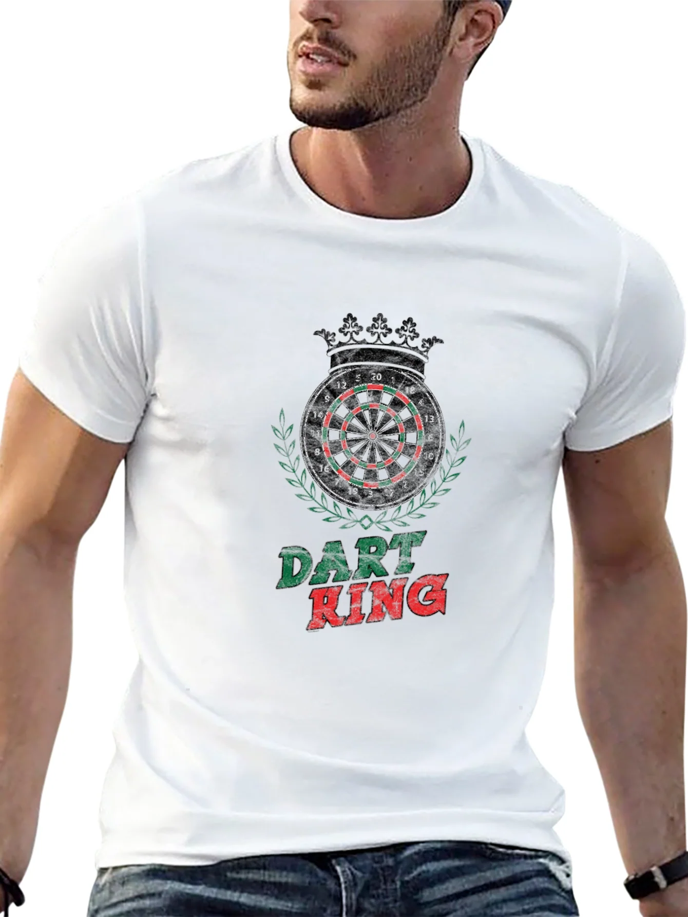 Dart King T-Shirt - Black Graphic Tee