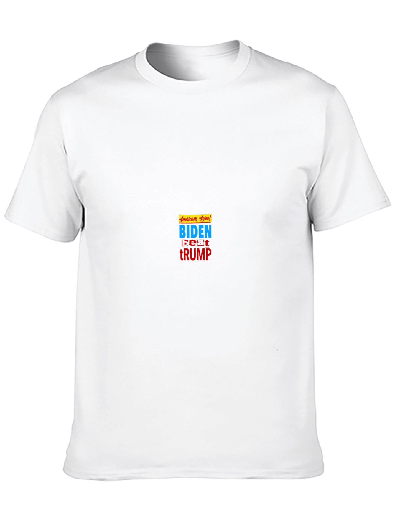 American Aggressor Tee: Biden Best Trump Black T-Shirt