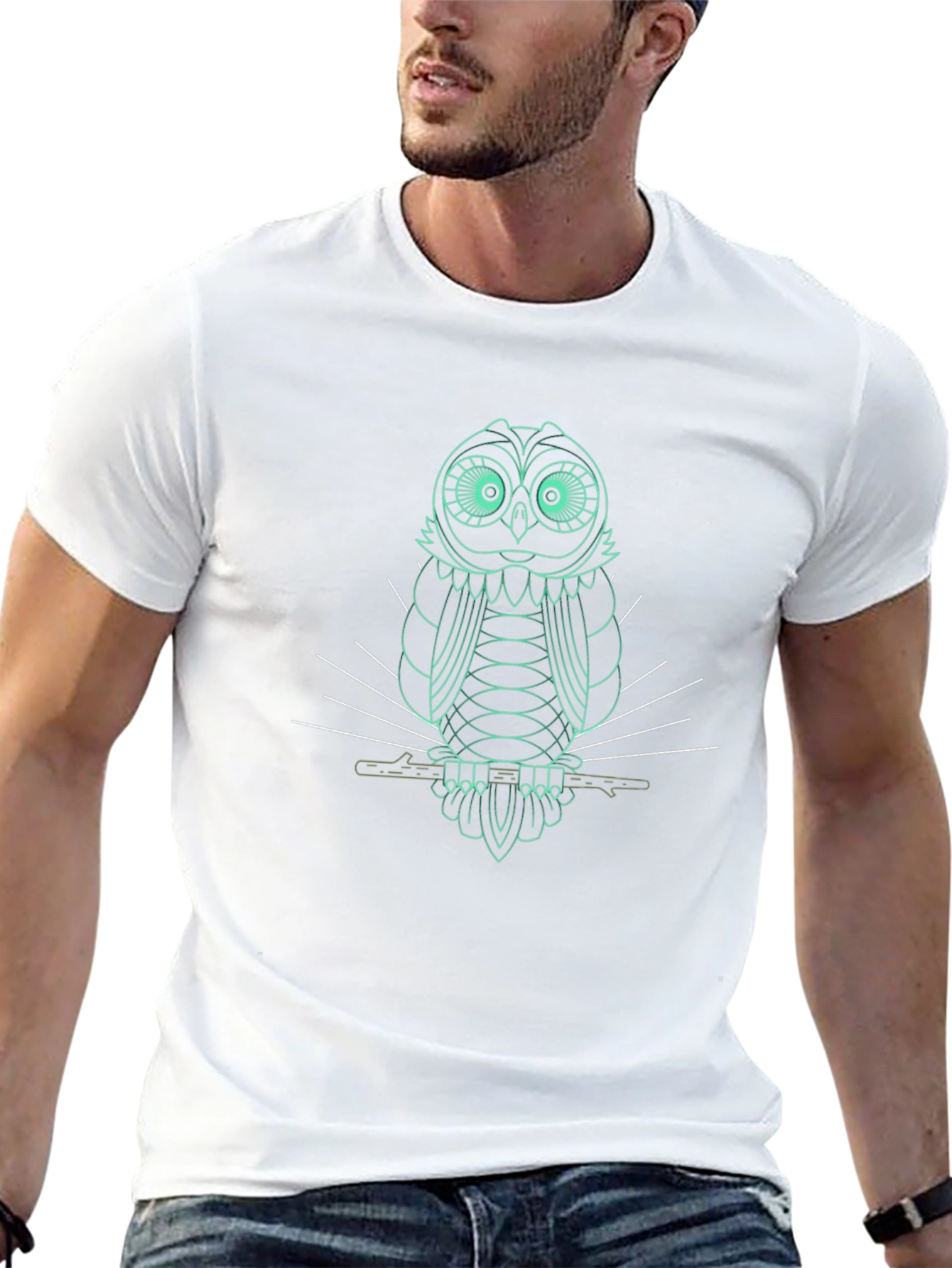 Geometric Owl T-Shirt