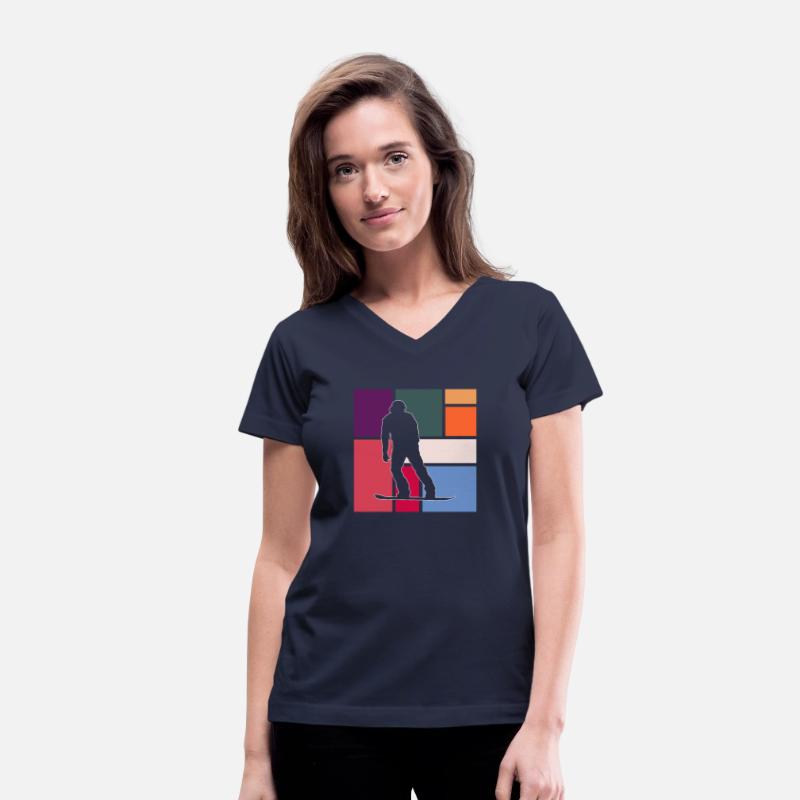 Vintage Snowboarder – Retro Winter Sports