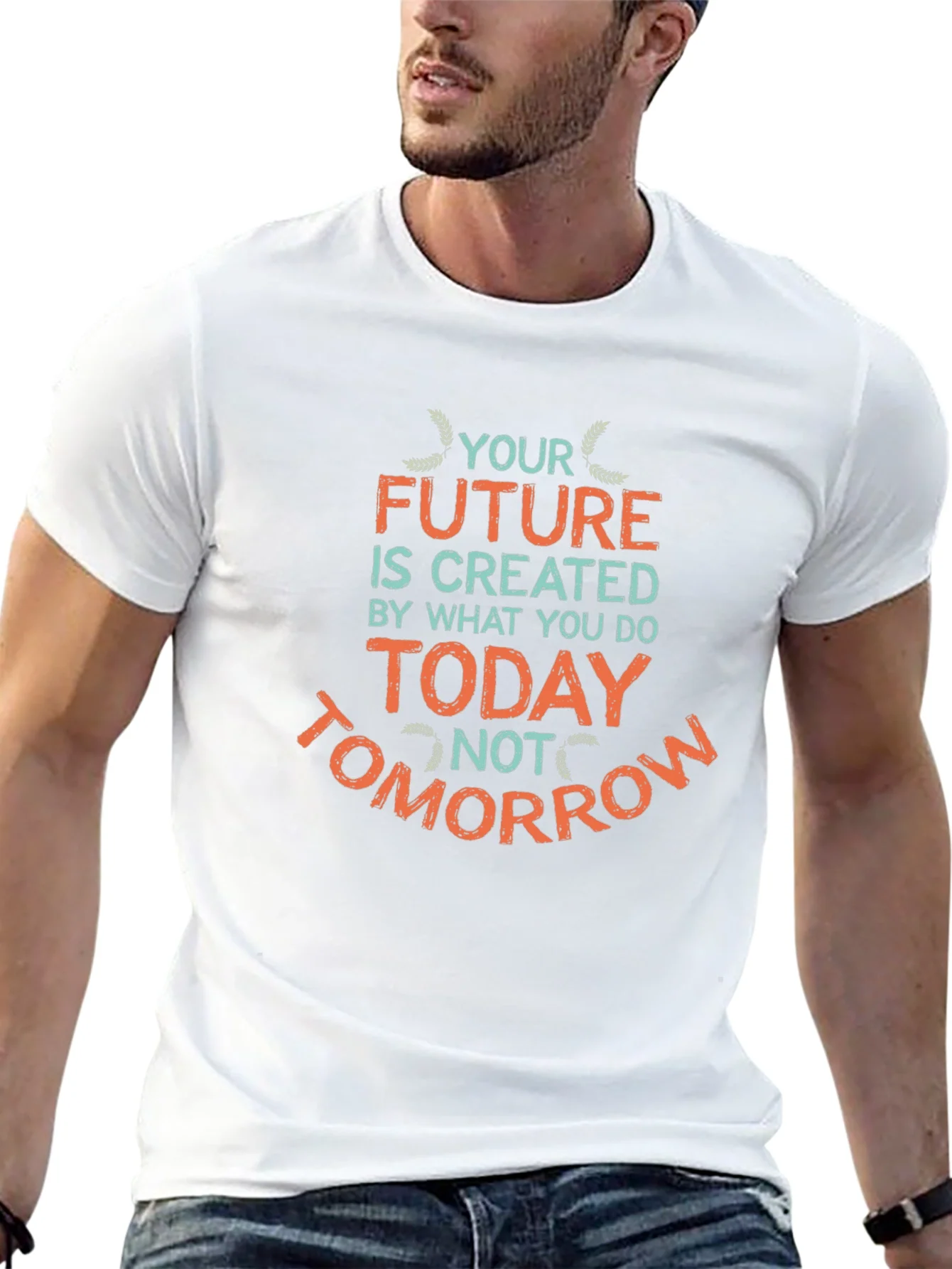 Inspirational Future T-Shirt - Motivational Design
