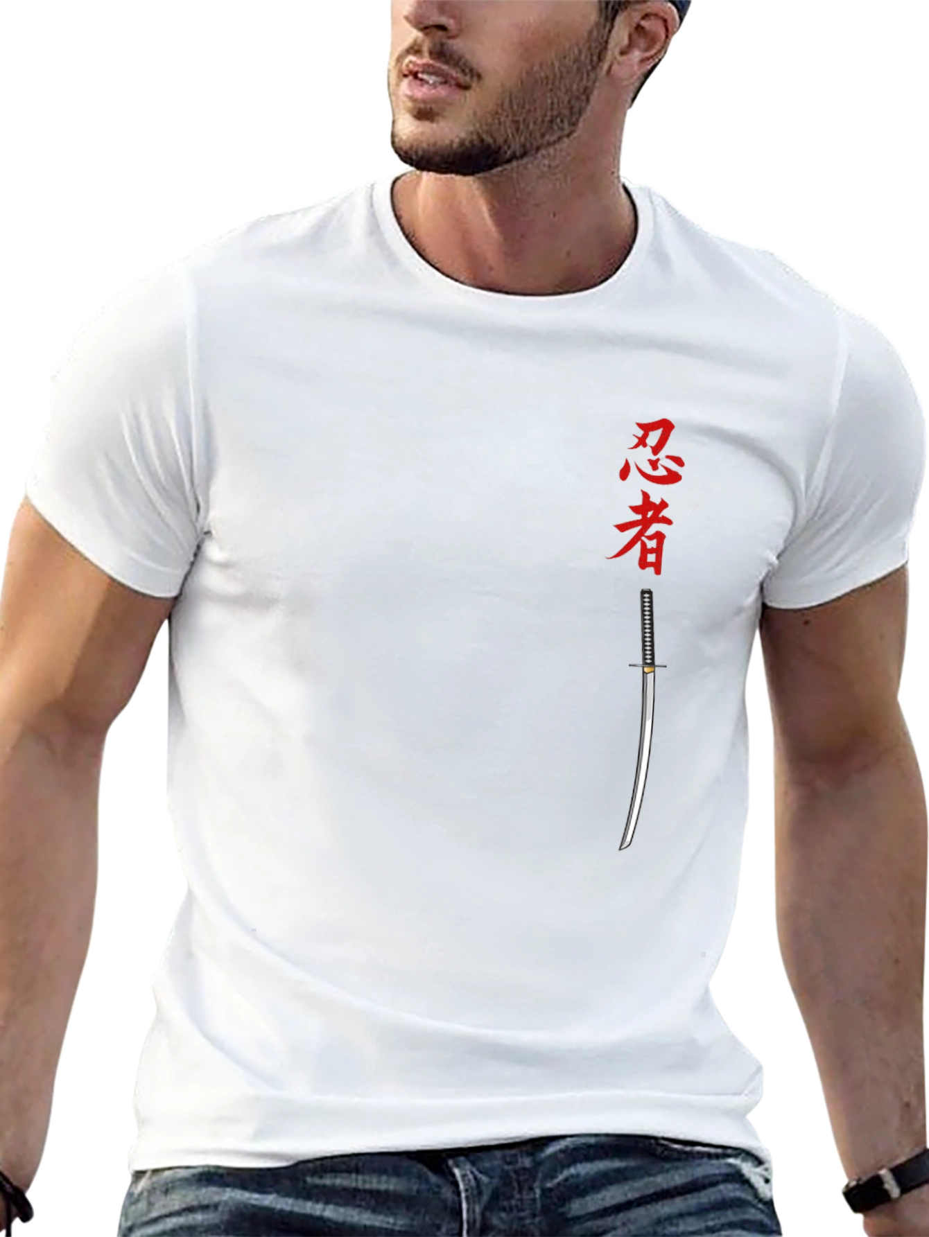 Ninja Sword Graphic Tee