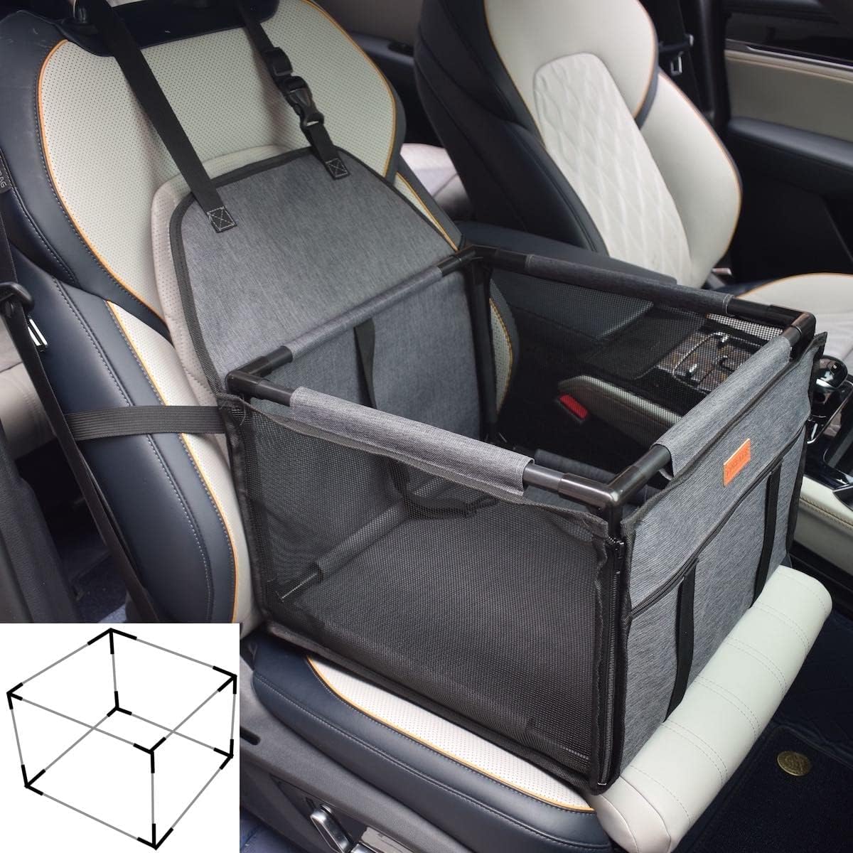 Waterproof Pet Dog Car Seat Booster Carrier Box an - Best Seller
