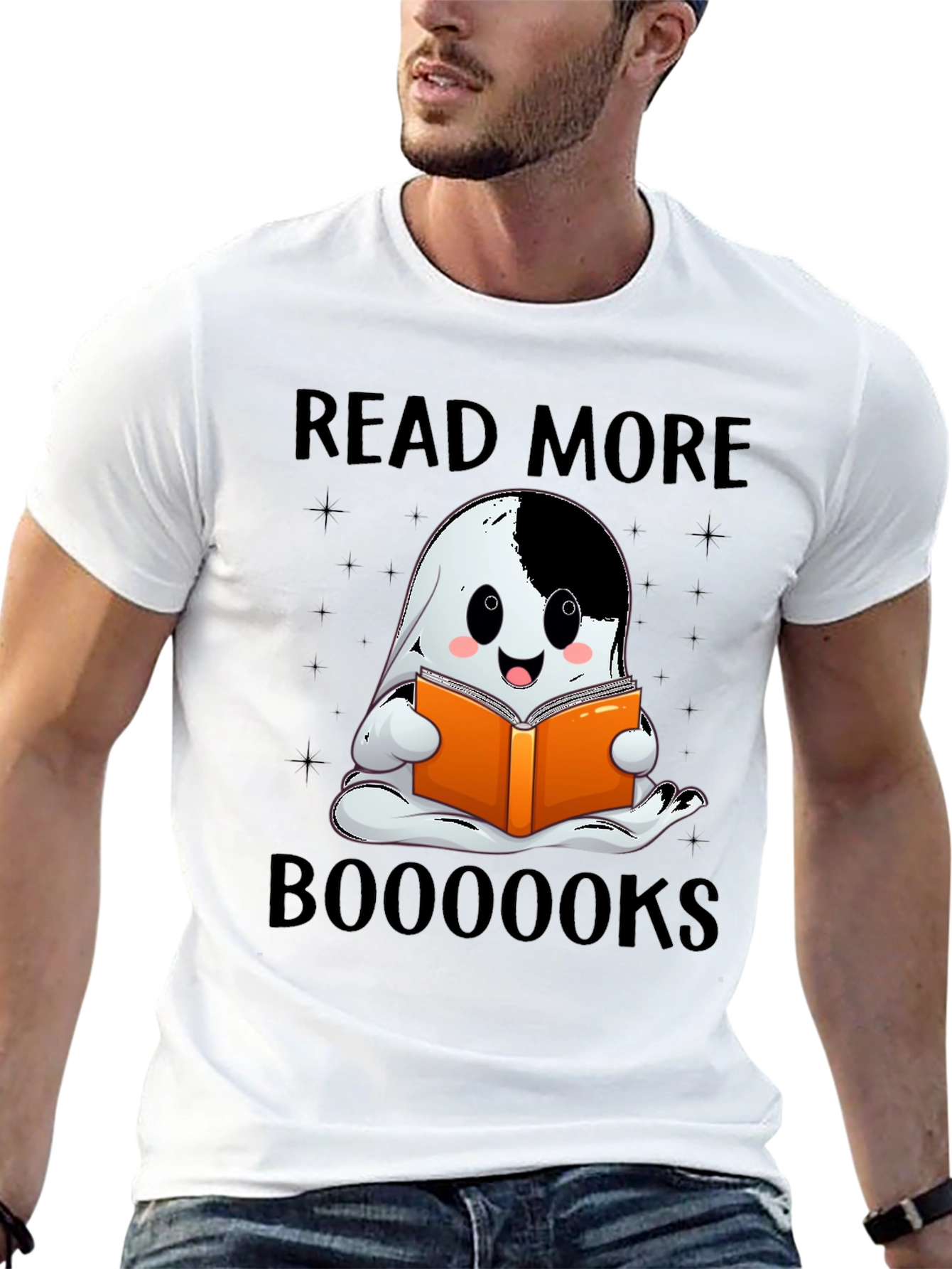 Read More Booooks Ghost T-Shirt