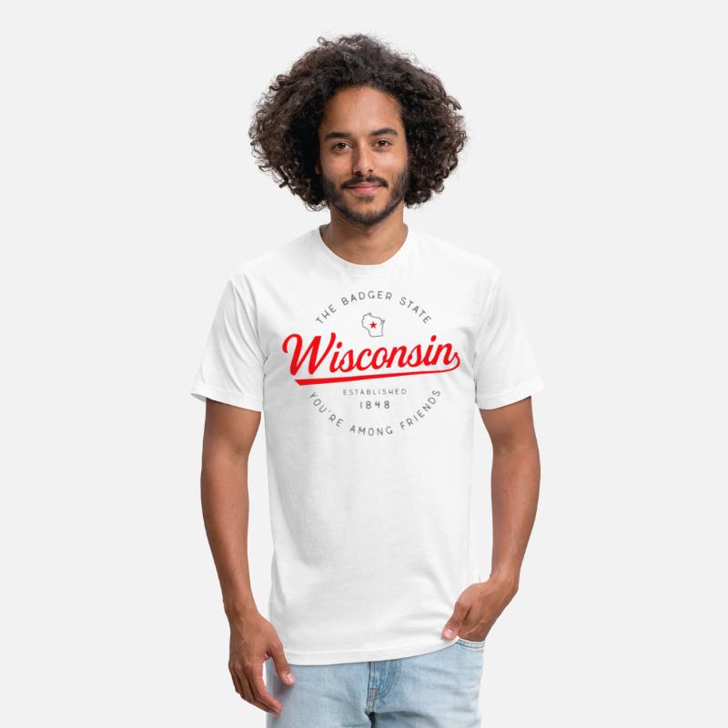 Wisconsin WI Badger State You're Among Friends