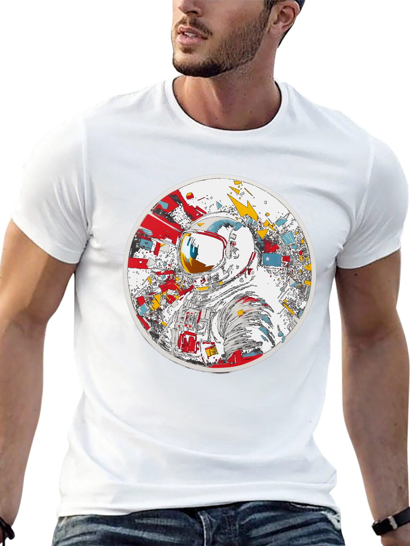 Astronaut Graphic Tee - Space Explorer Fashion