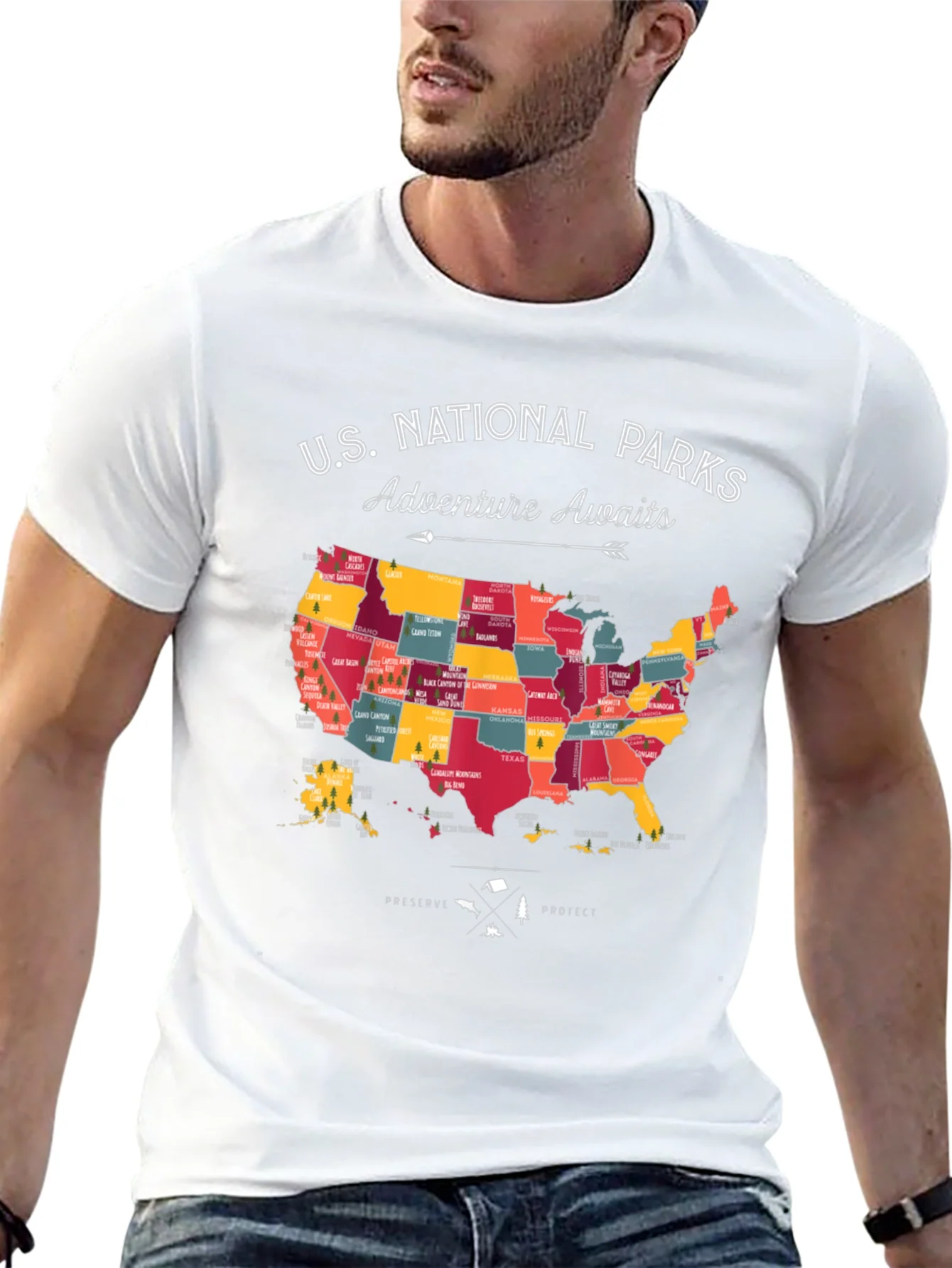National Parks Adventure Awaits T-Shirt